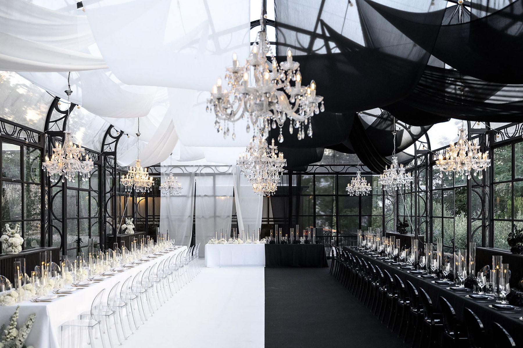 Two Hearts, One Castle: Kristin and Josef's Spellbinding Black and White Wedding at Schloss Freudenstein photo