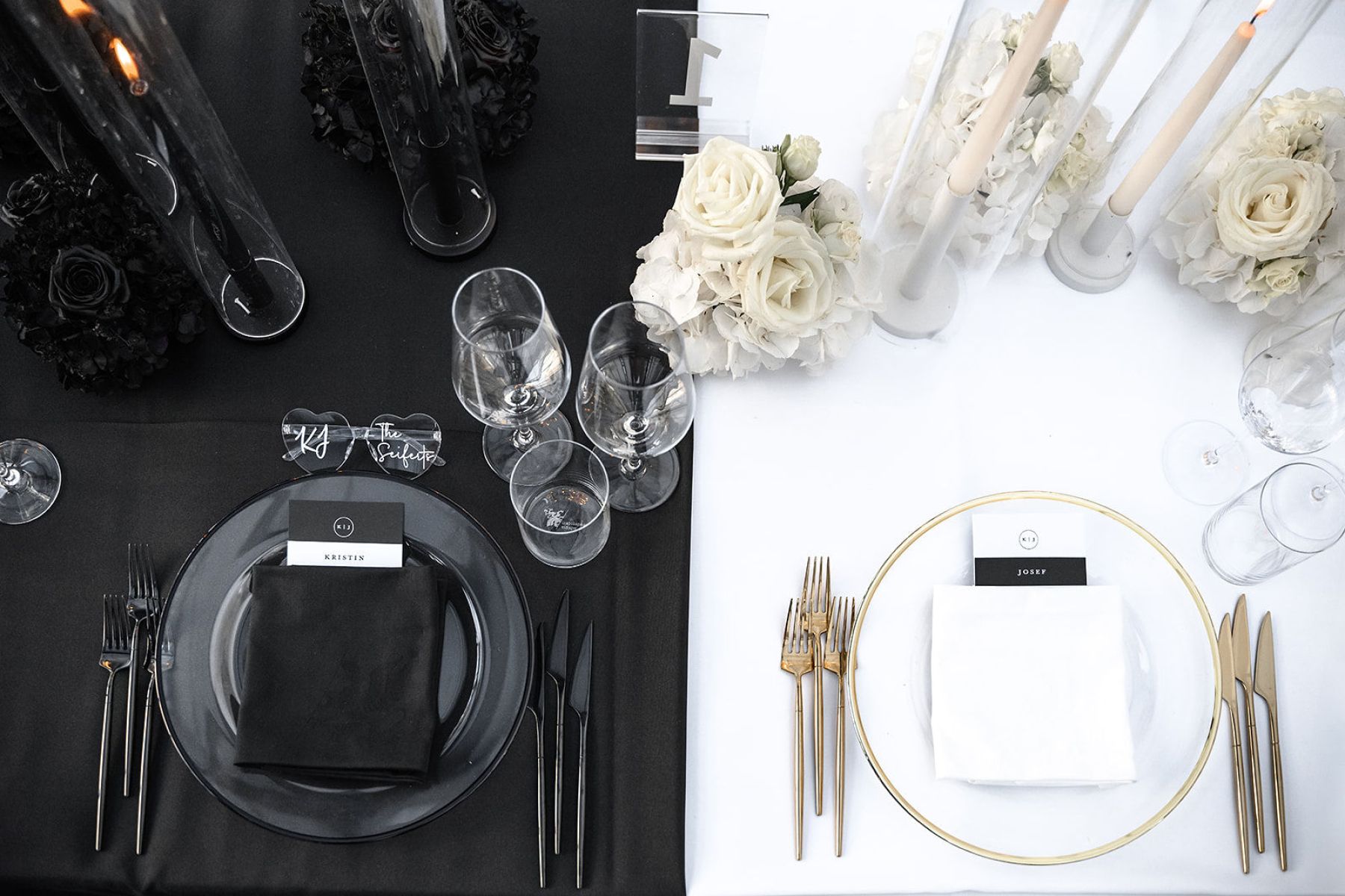 Two Hearts, One Castle: Kristin and Josef's Spellbinding Black and White Wedding at Schloss Freudenstein photo