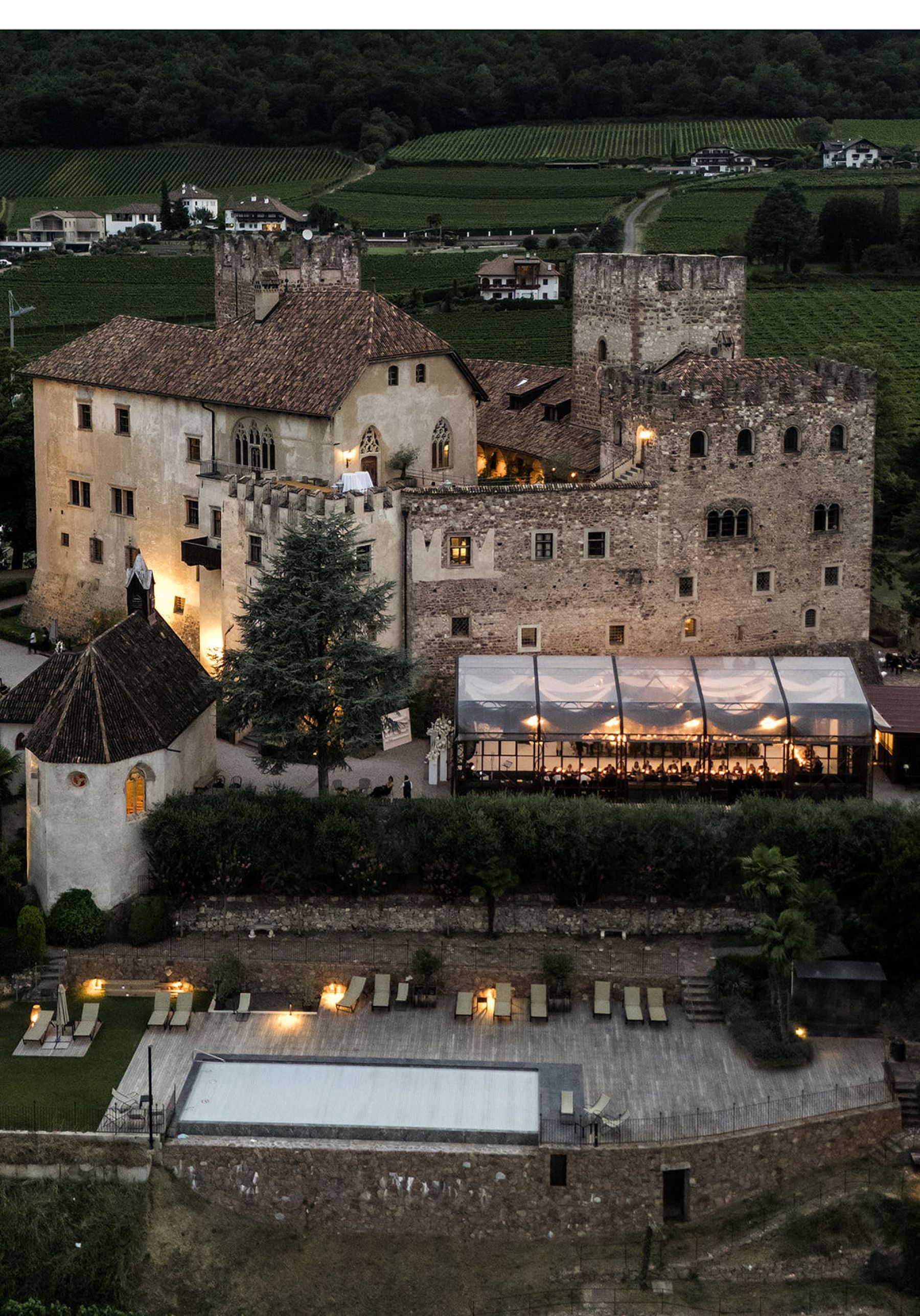 Two Hearts, One Castle: Kristin and Josef's Spellbinding Black and White Wedding at Schloss Freudenstein photo