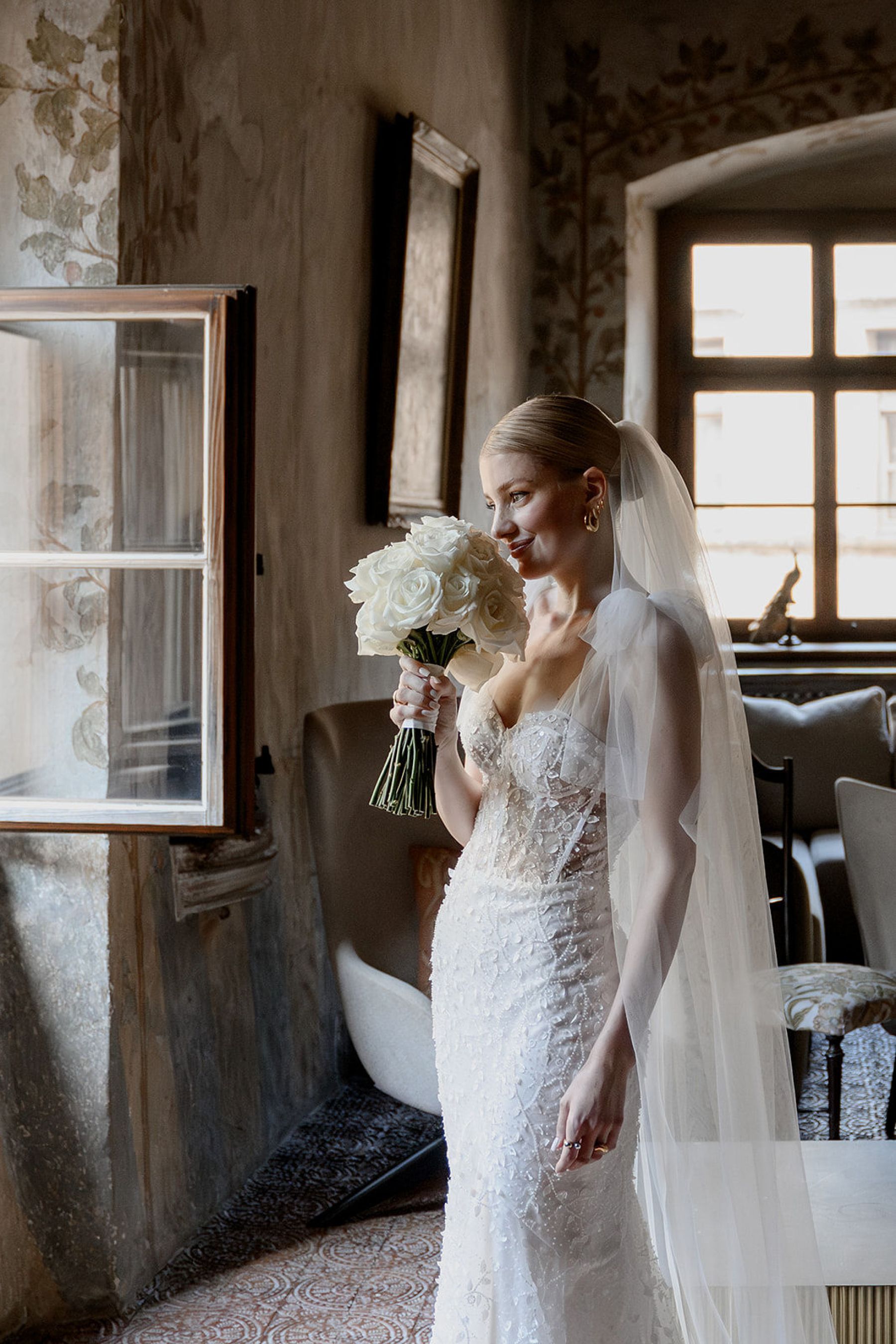 Two Hearts, One Castle: Kristin and Josef's Spellbinding Black and White Wedding at Schloss Freudenstein photo