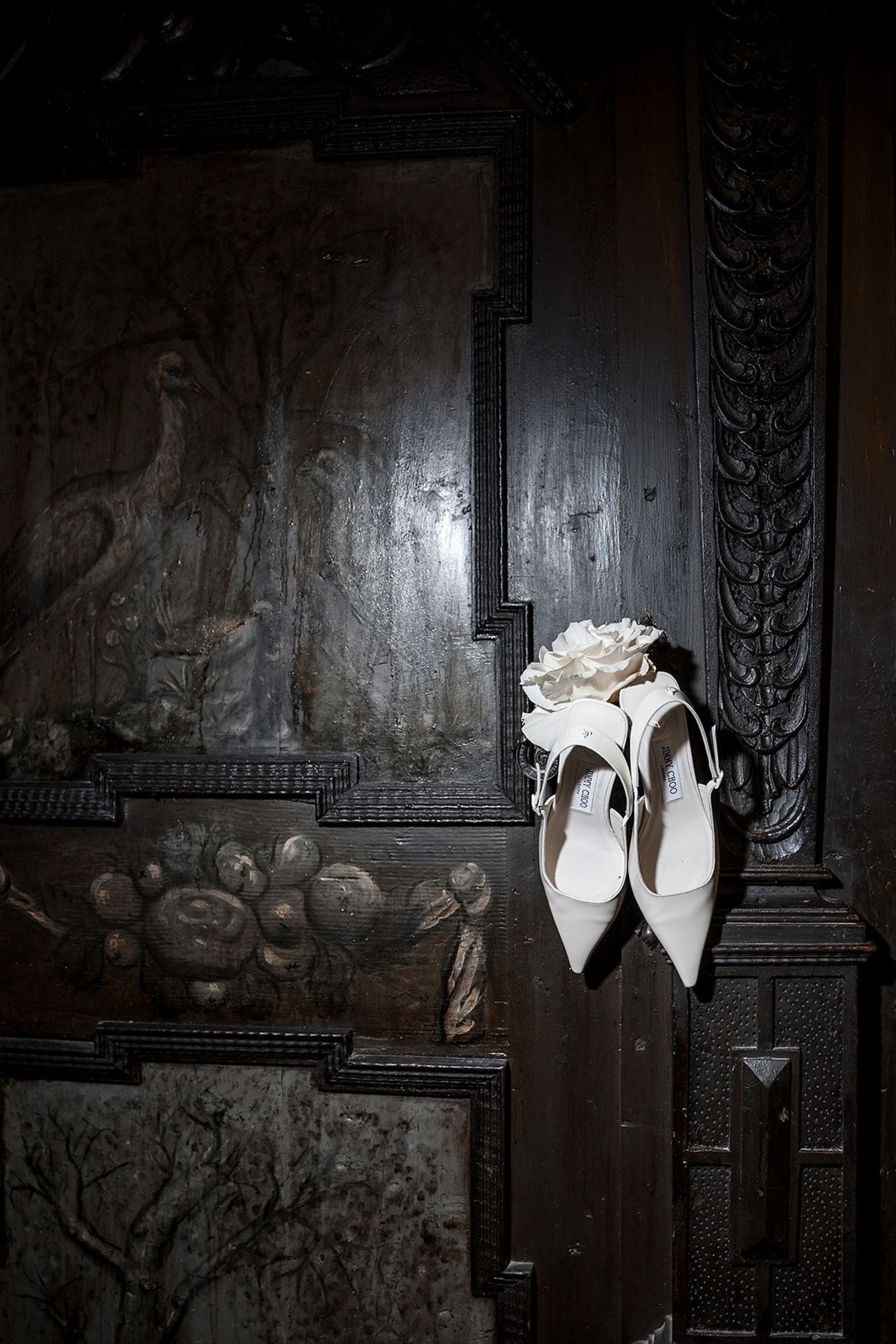 Two Hearts, One Castle: Kristin and Josef's Spellbinding Black and White Wedding at Schloss Freudenstein photo