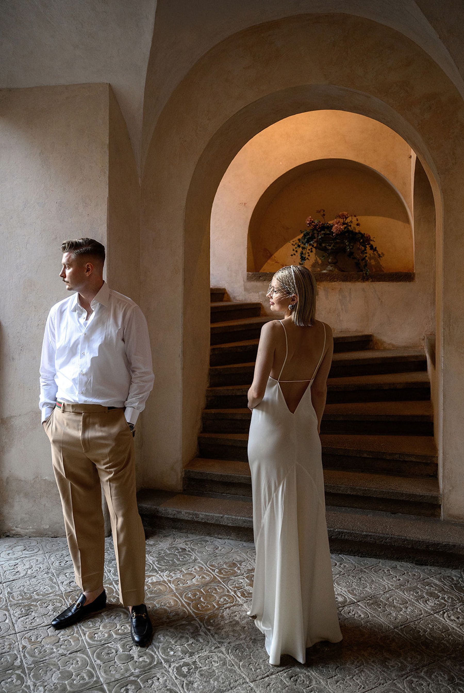 Two Hearts, One Castle: Kristin and Josef's Spellbinding Black and White Wedding at Schloss Freudenstein photo