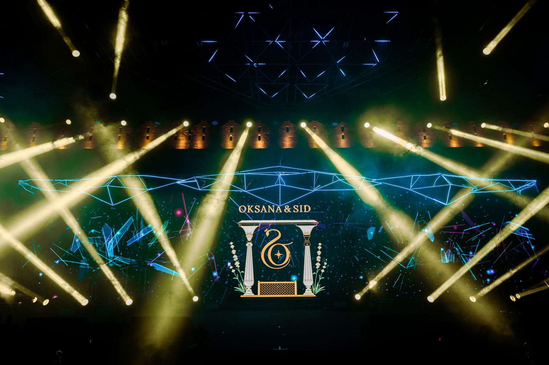 Royal Fusion: Oksana and Siddhartha's Dream Wedding at Umaid Bhawan Palace photo