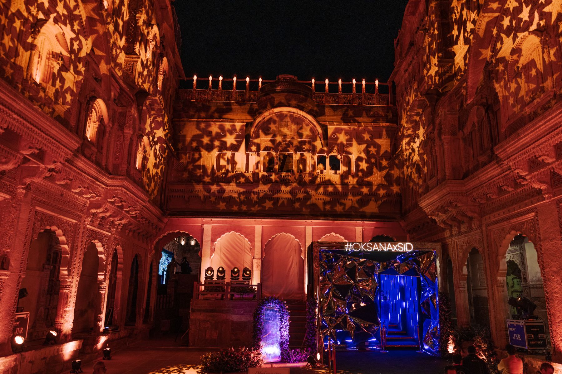 Royal Fusion: Oksana and Siddhartha's Dream Wedding at Umaid Bhawan Palace photo