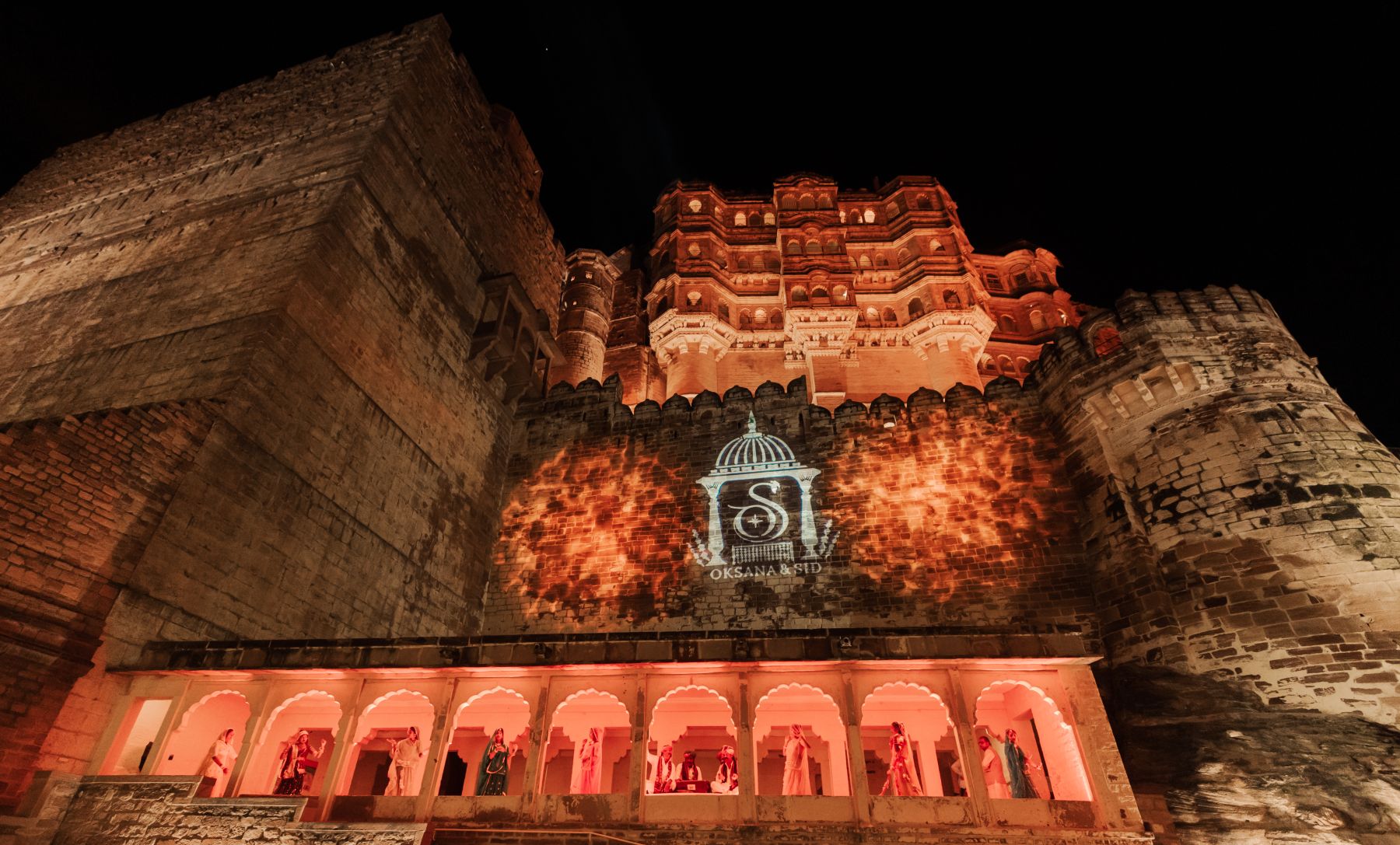 Royal Fusion: Oksana and Siddhartha's Dream Wedding at Umaid Bhawan Palace photo