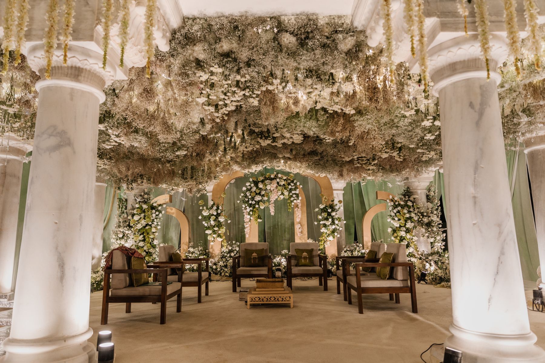 Royal Fusion: Oksana and Siddhartha's Dream Wedding at Umaid Bhawan Palace photo