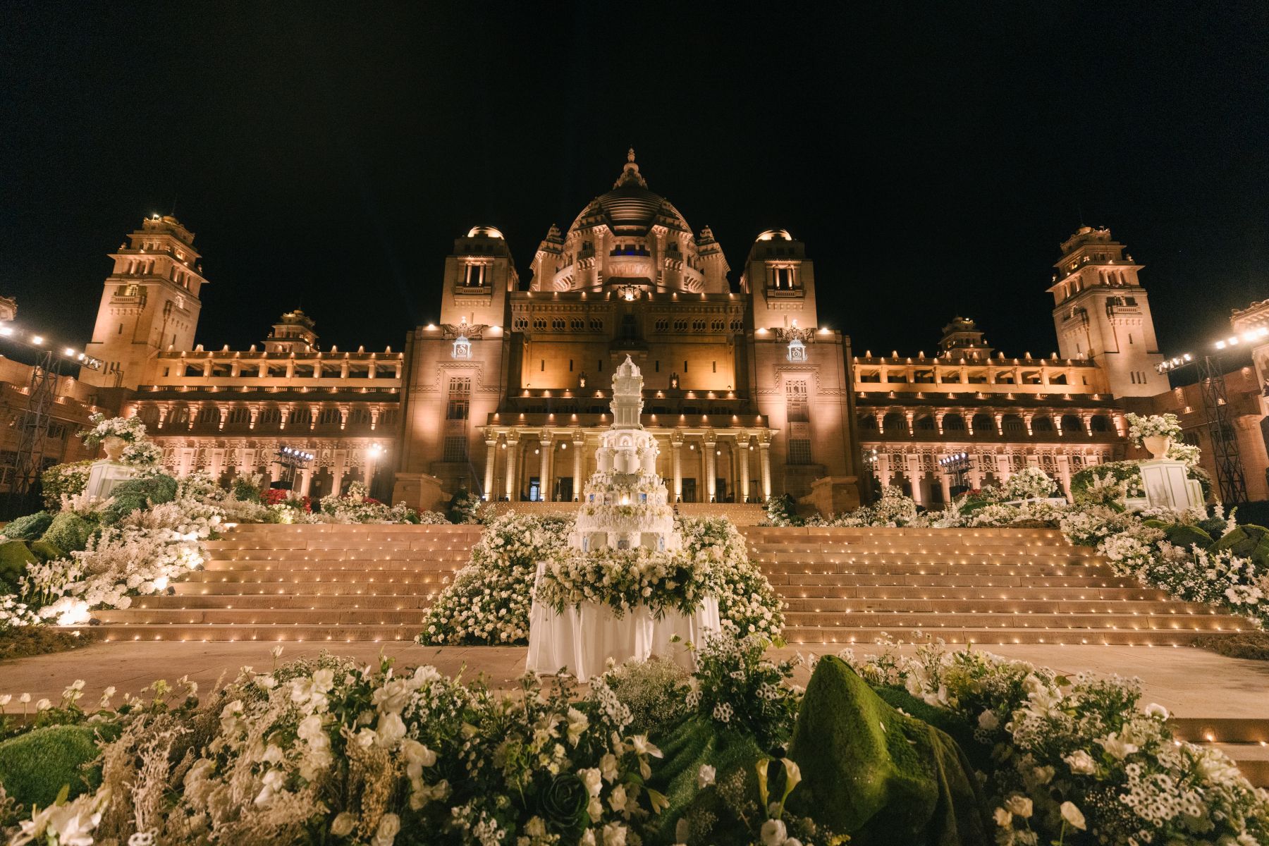 Royal Fusion: Oksana and Siddhartha's Dream Wedding at Umaid Bhawan Palace photo