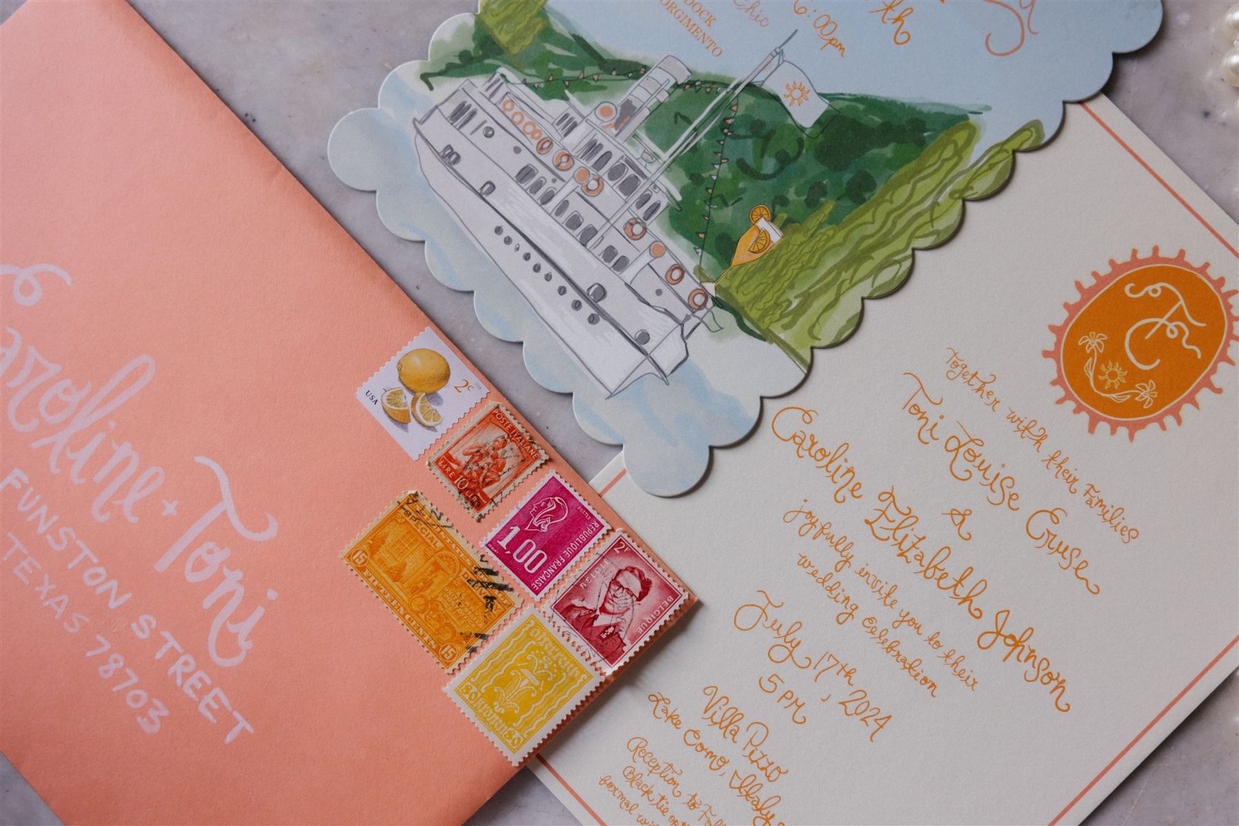 A Colorful Lake Como Love Story: Toni &amp; Caroline's Wedding at Villa Pizzo photo