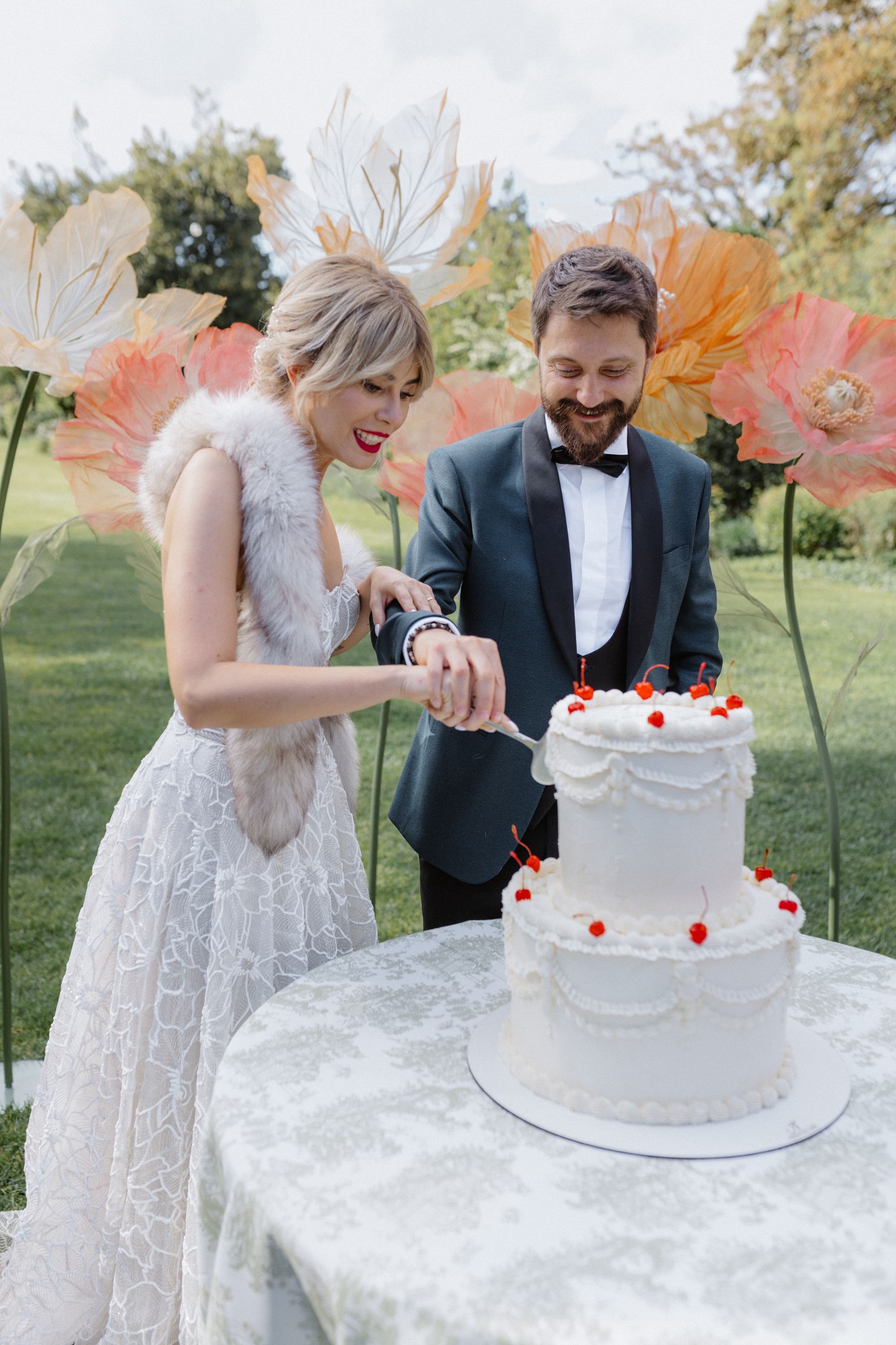 Alessia &amp; Alessio’s Perfect Day: A Cool, Romantic Wedding at Oltre il Giardino photo