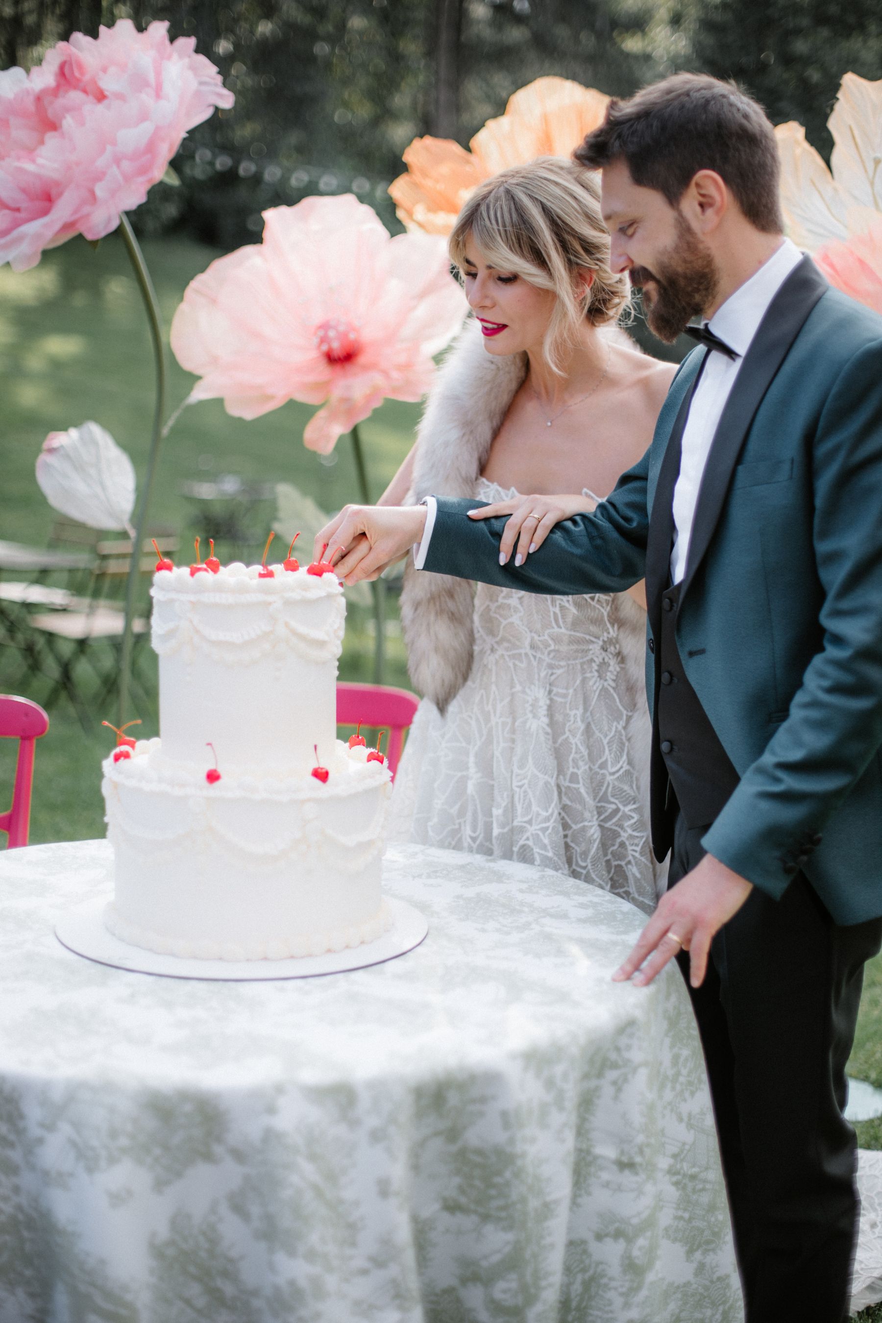 Alessia &amp; Alessio’s Perfect Day: A Cool, Romantic Wedding at Oltre il Giardino photo