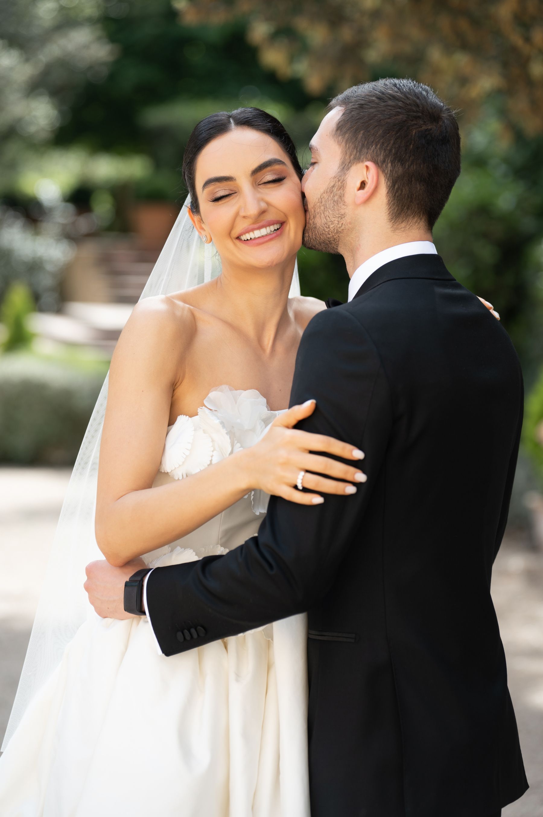 A Fairytale Romance in Barcelona: Lilit &amp; Tigran's Magical Wedding Day at Bell Reco photo