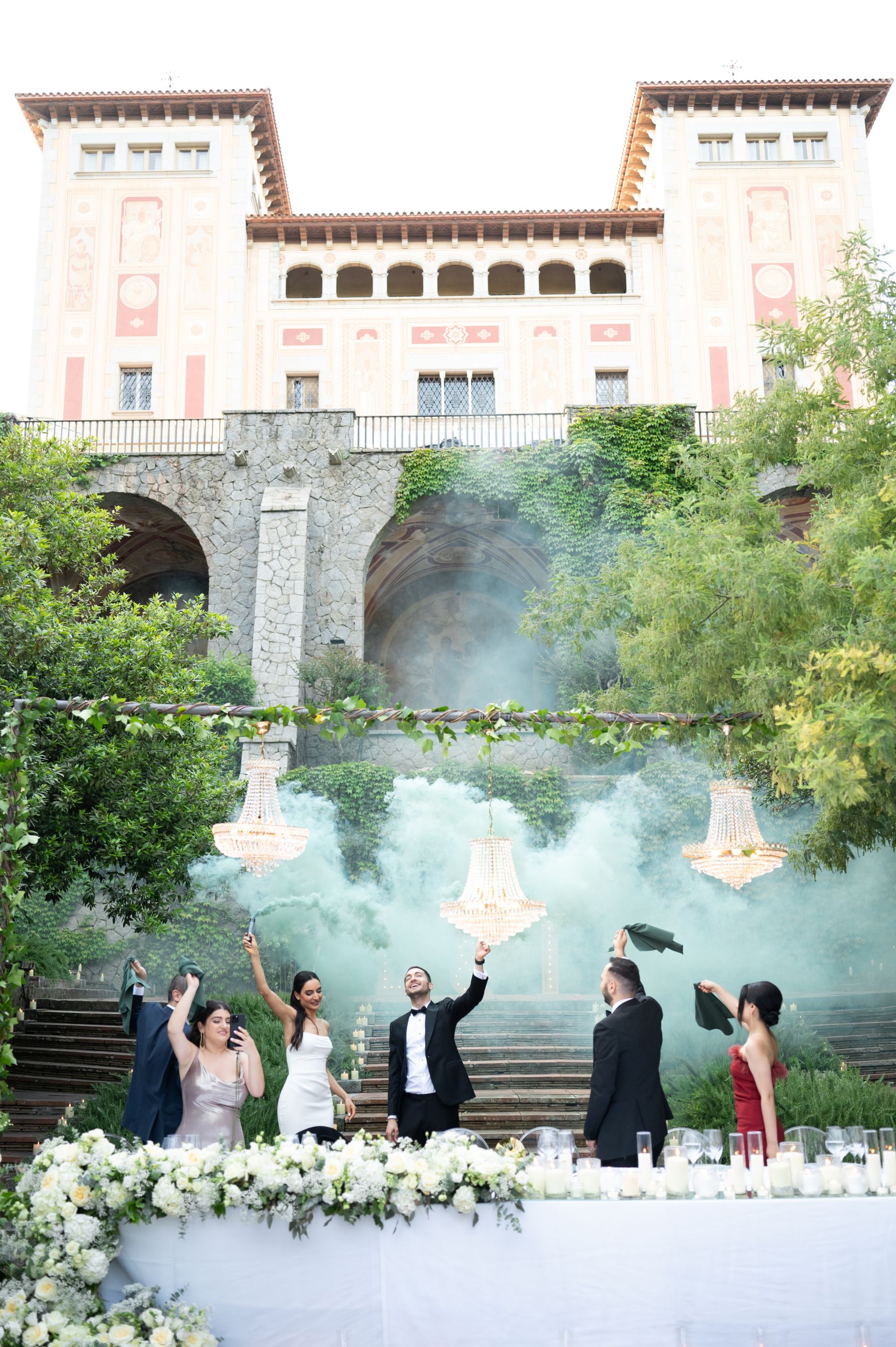 A Fairytale Romance in Barcelona: Lilit &amp; Tigran's Magical Wedding Day at Bell Reco photo