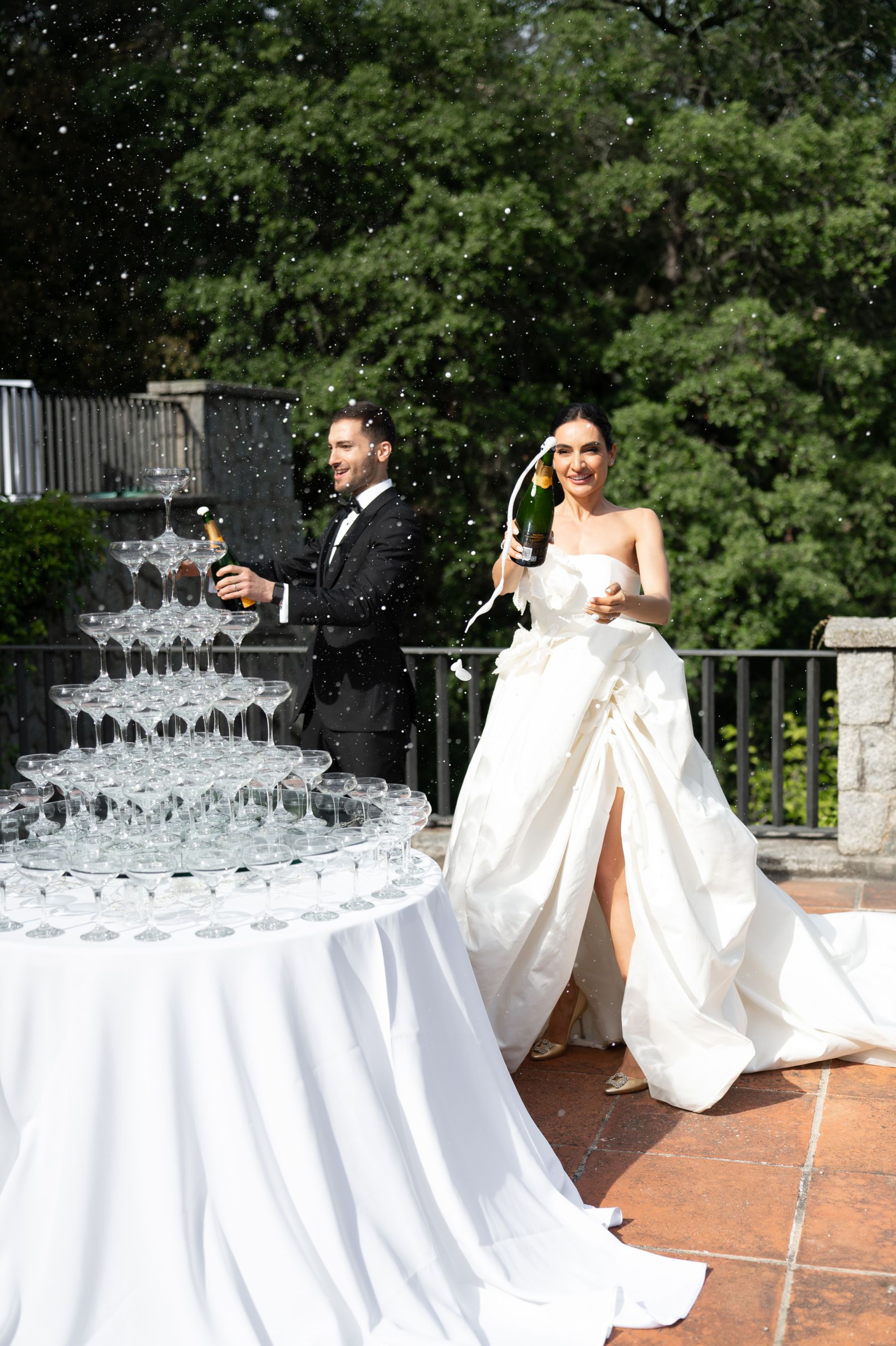 A Fairytale Romance in Barcelona: Lilit &amp; Tigran's Magical Wedding Day at Bell Reco photo