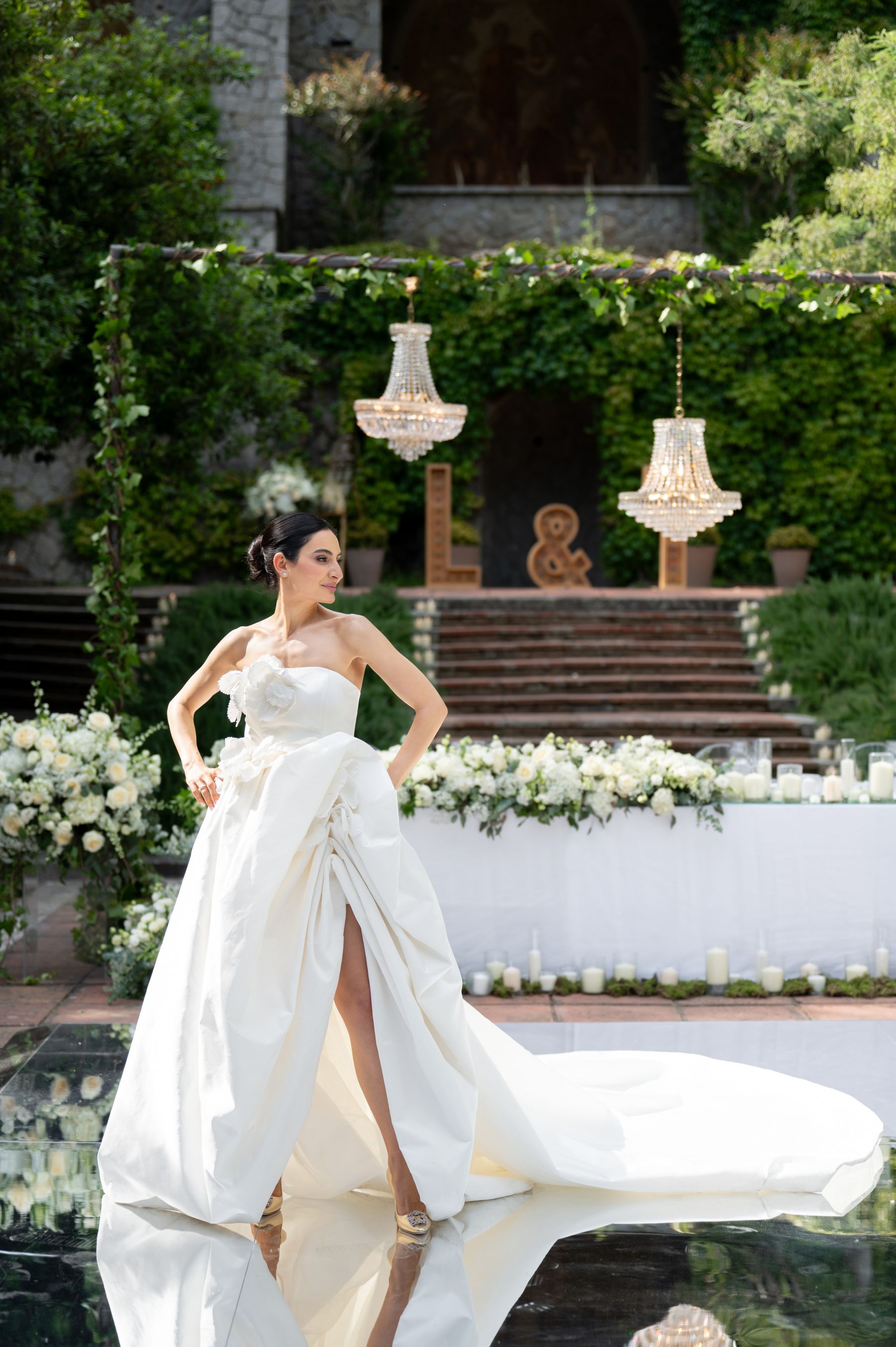 A Fairytale Romance in Barcelona: Lilit &amp; Tigran's Magical Wedding Day at Bell Reco photo