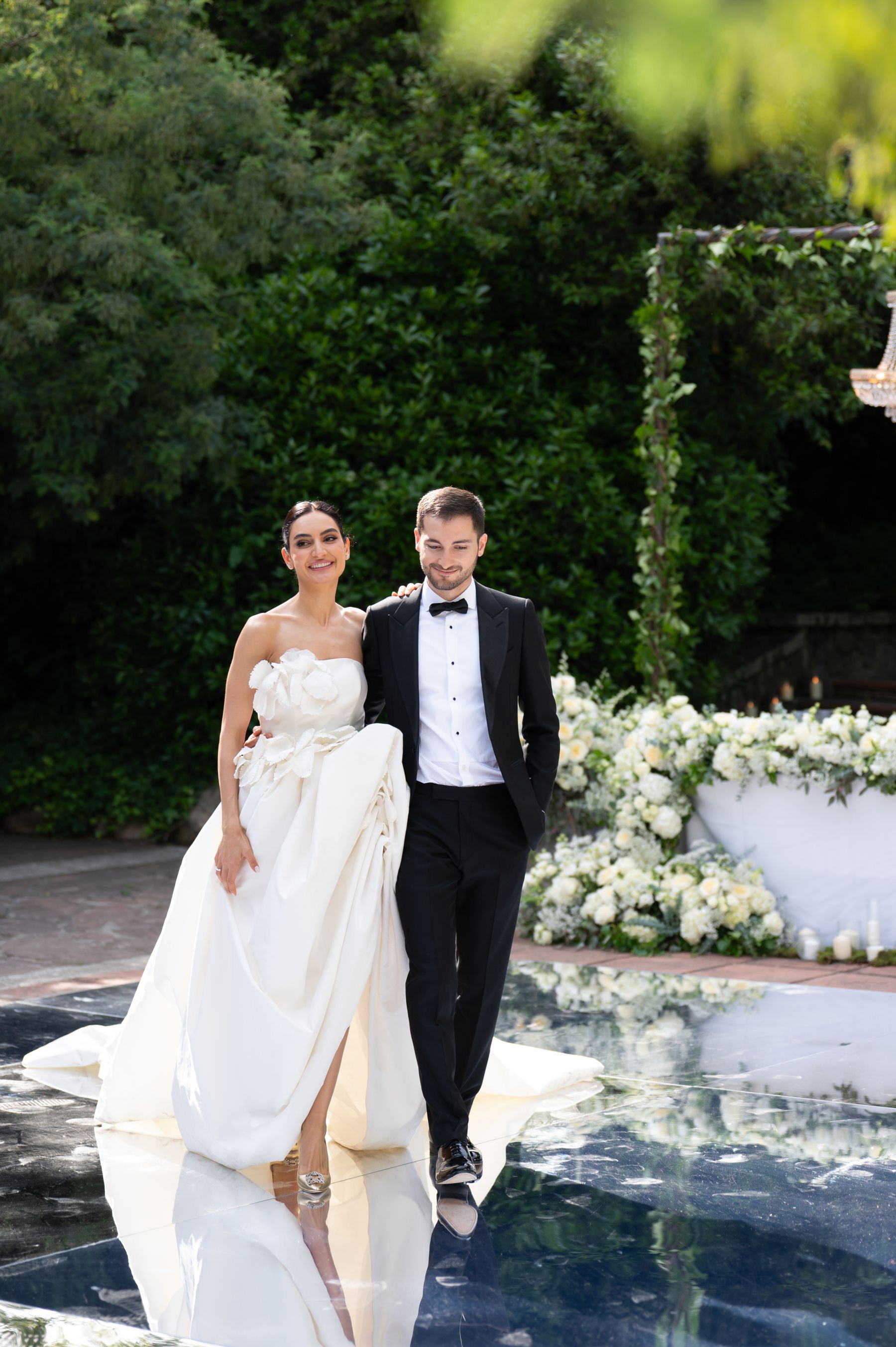A Fairytale Romance in Barcelona: Lilit &amp; Tigran's Magical Wedding Day at Bell Reco photo