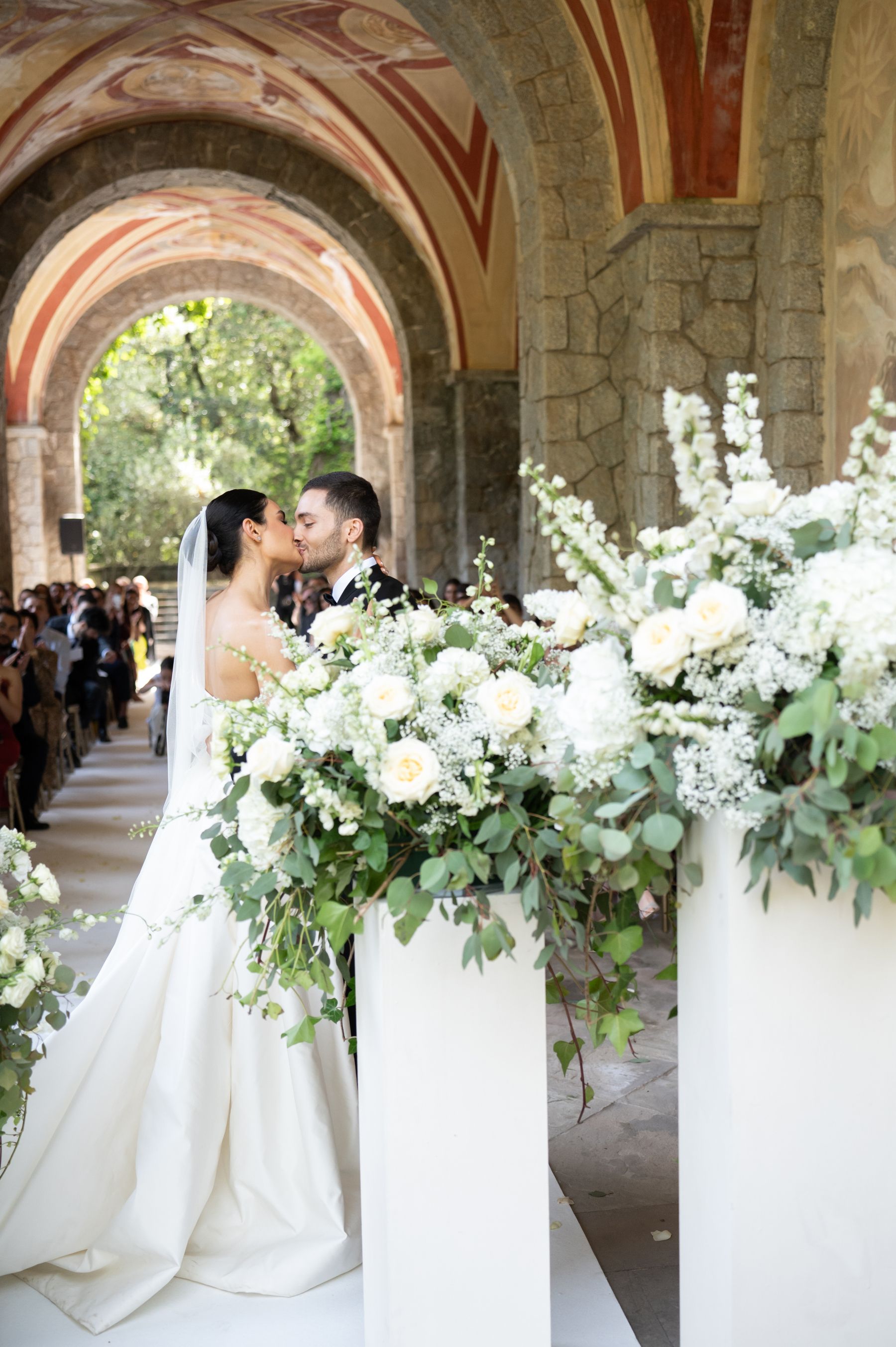 A Fairytale Romance in Barcelona: Lilit &amp; Tigran's Magical Wedding Day at Bell Reco photo
