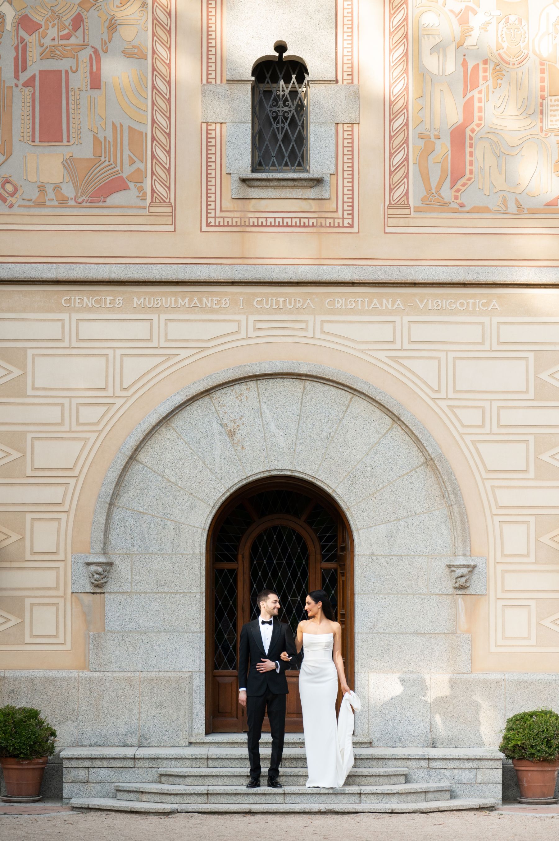 A Fairytale Romance in Barcelona: Lilit &amp; Tigran's Magical Wedding Day at Bell Reco photo