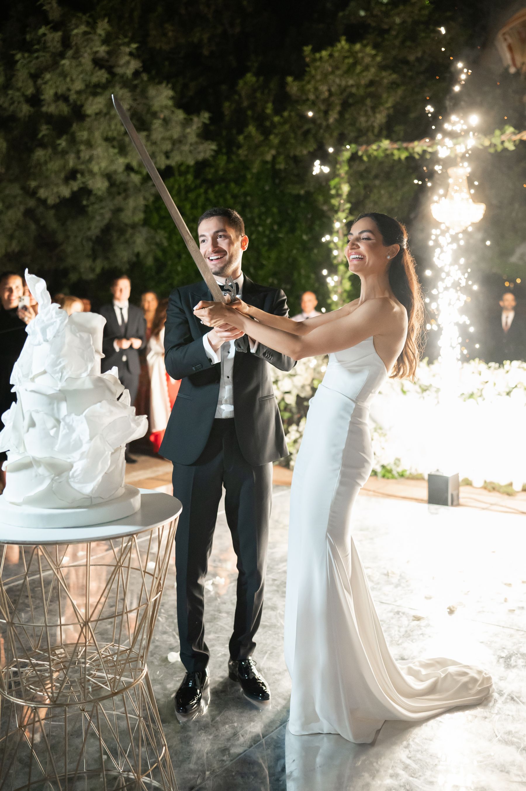 A Fairytale Romance in Barcelona: Lilit &amp; Tigran's Magical Wedding Day at Bell Reco photo