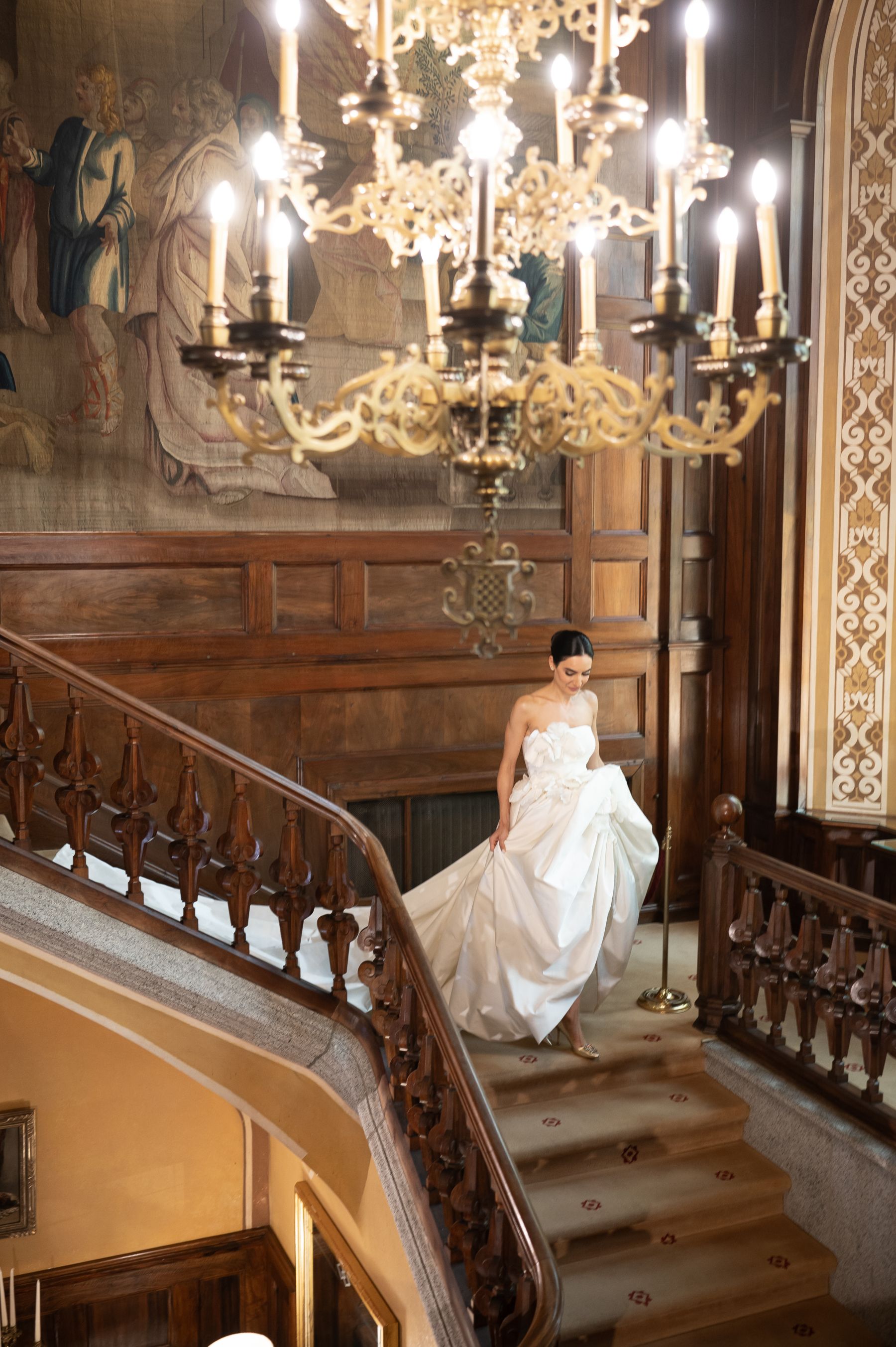A Fairytale Romance in Barcelona: Lilit &amp; Tigran's Magical Wedding Day at Bell Reco photo