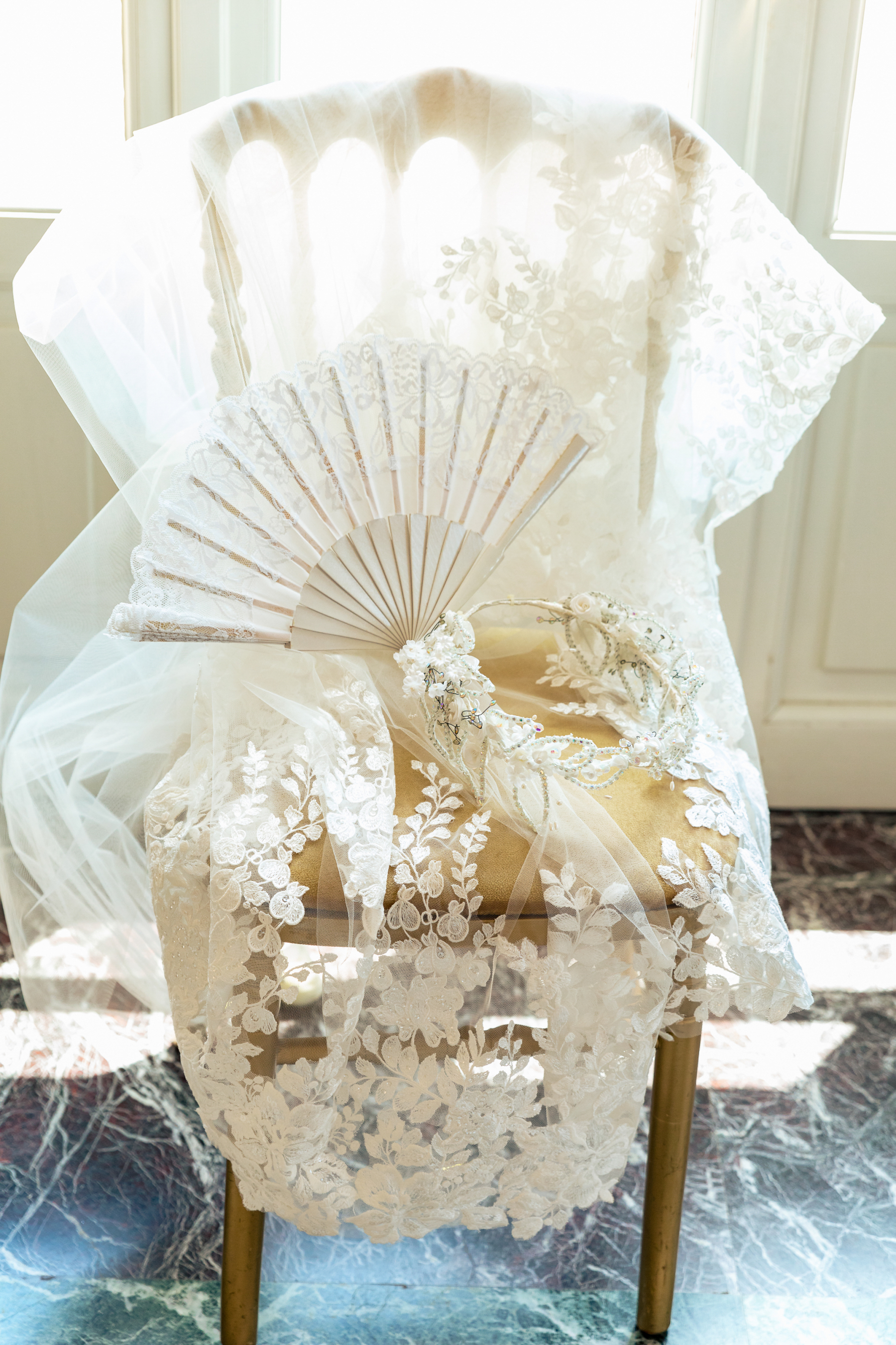 Yara and Gabriel's Destination Wedding at the Villa Miani, Italy photo