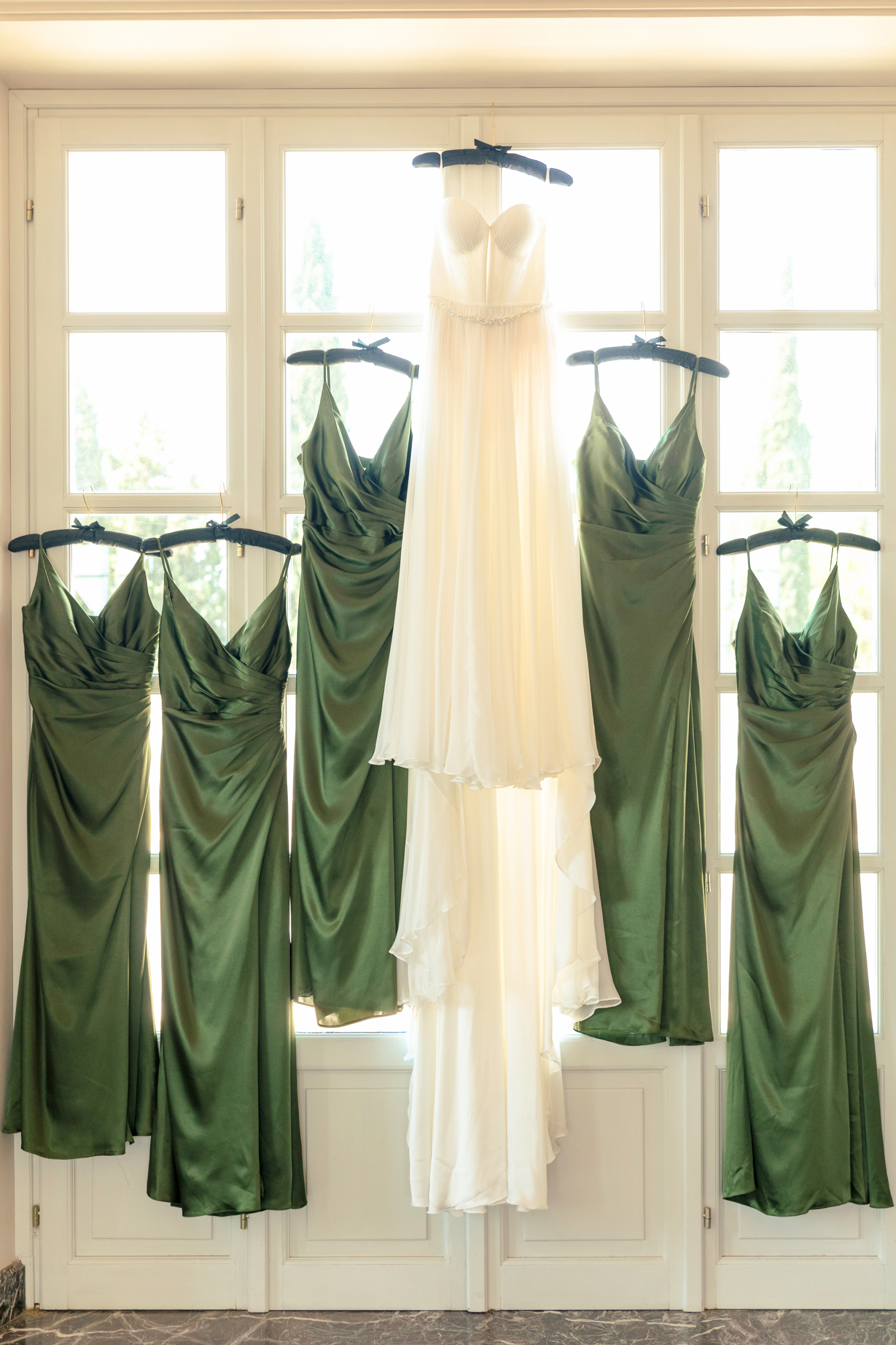 Yara and Gabriel's Destination Wedding at the Villa Miani, Italy photo