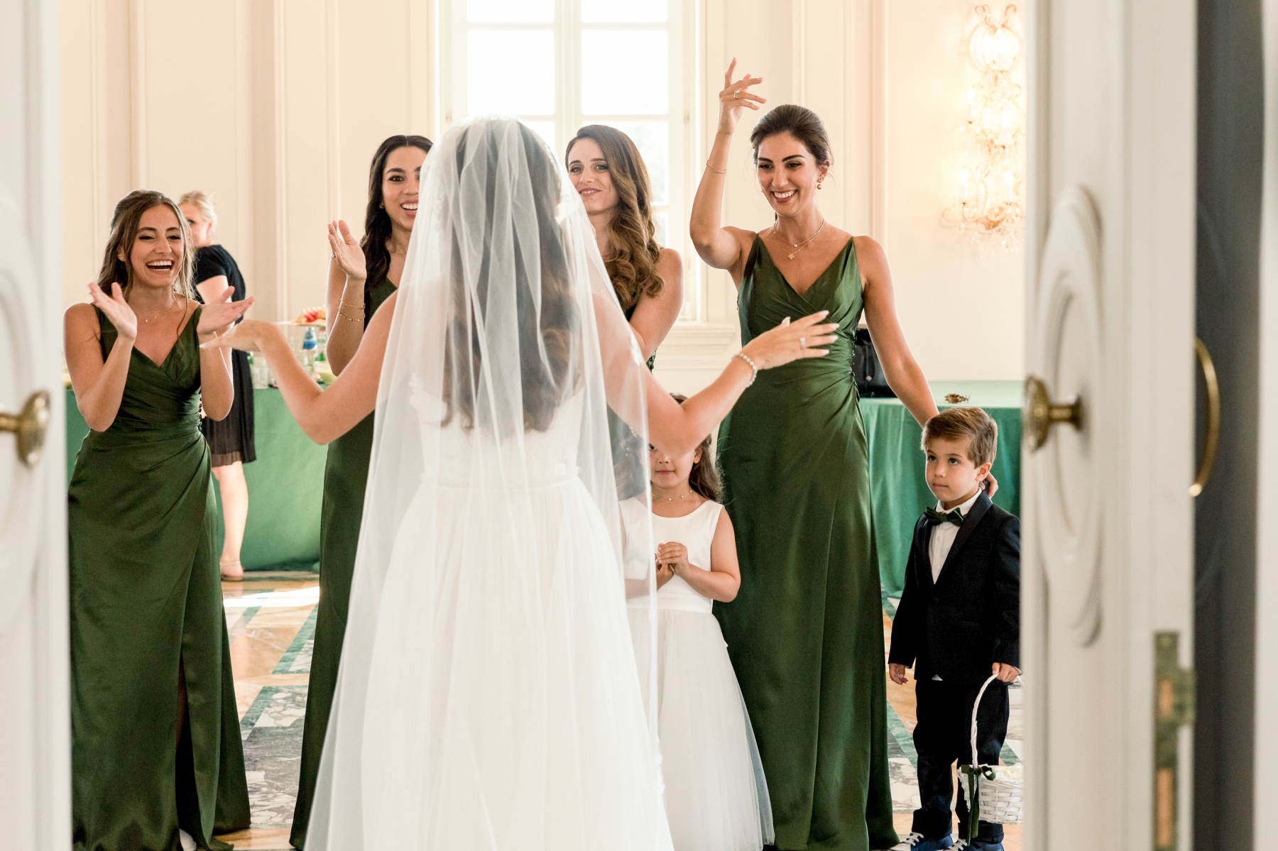 Yara and Gabriel's Destination Wedding at the Villa Miani, Italy photo