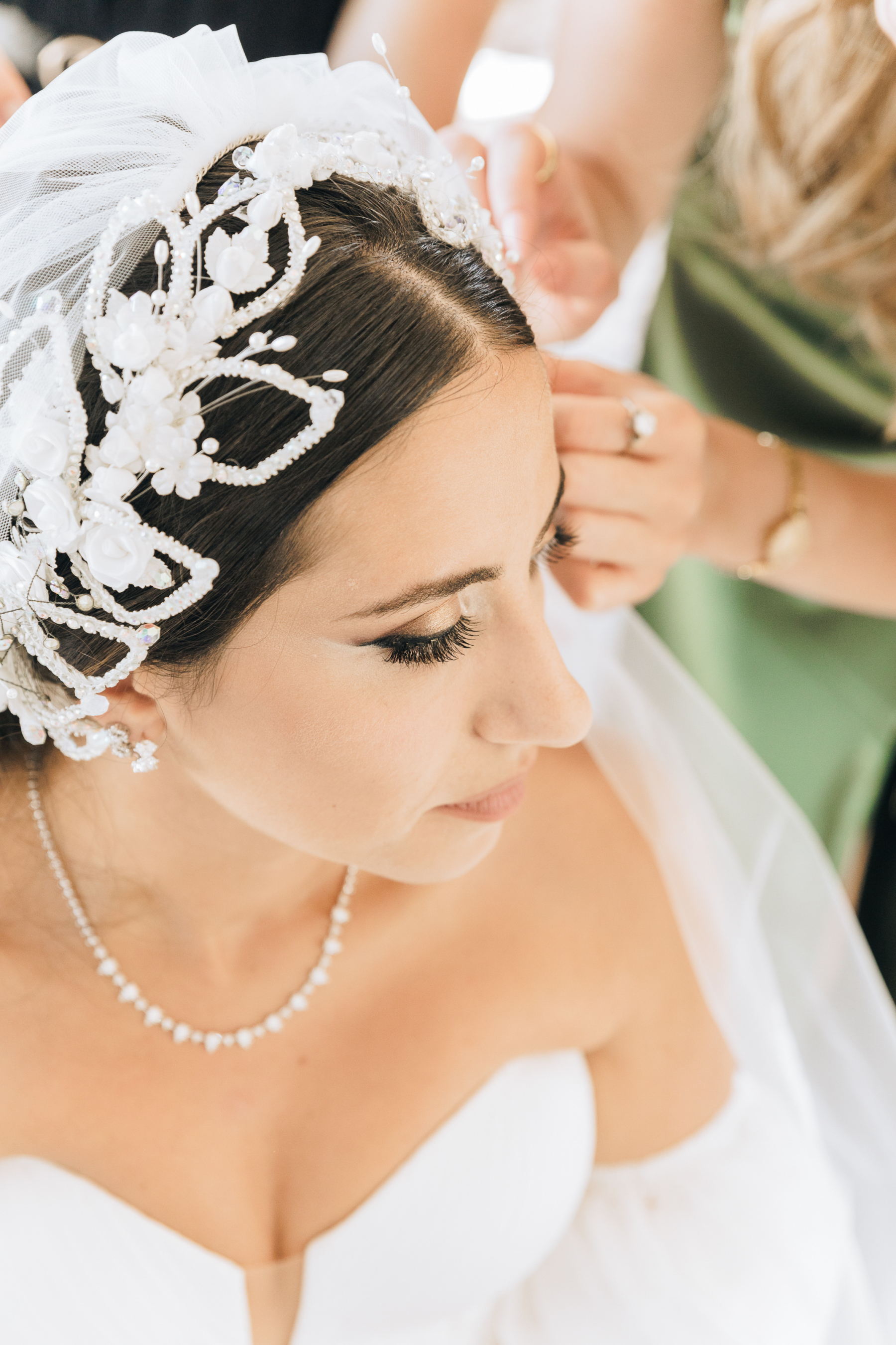 Yara and Gabriel's Destination Wedding at the Villa Miani, Italy photo