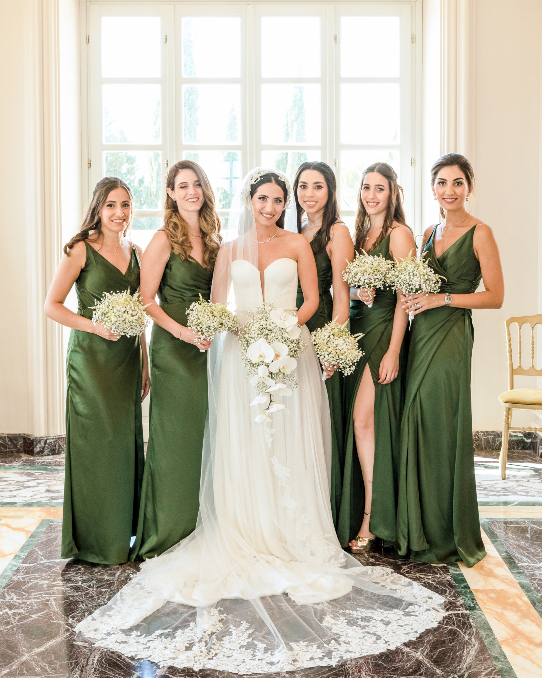 Yara and Gabriel's Destination Wedding at the Villa Miani, Italy photo