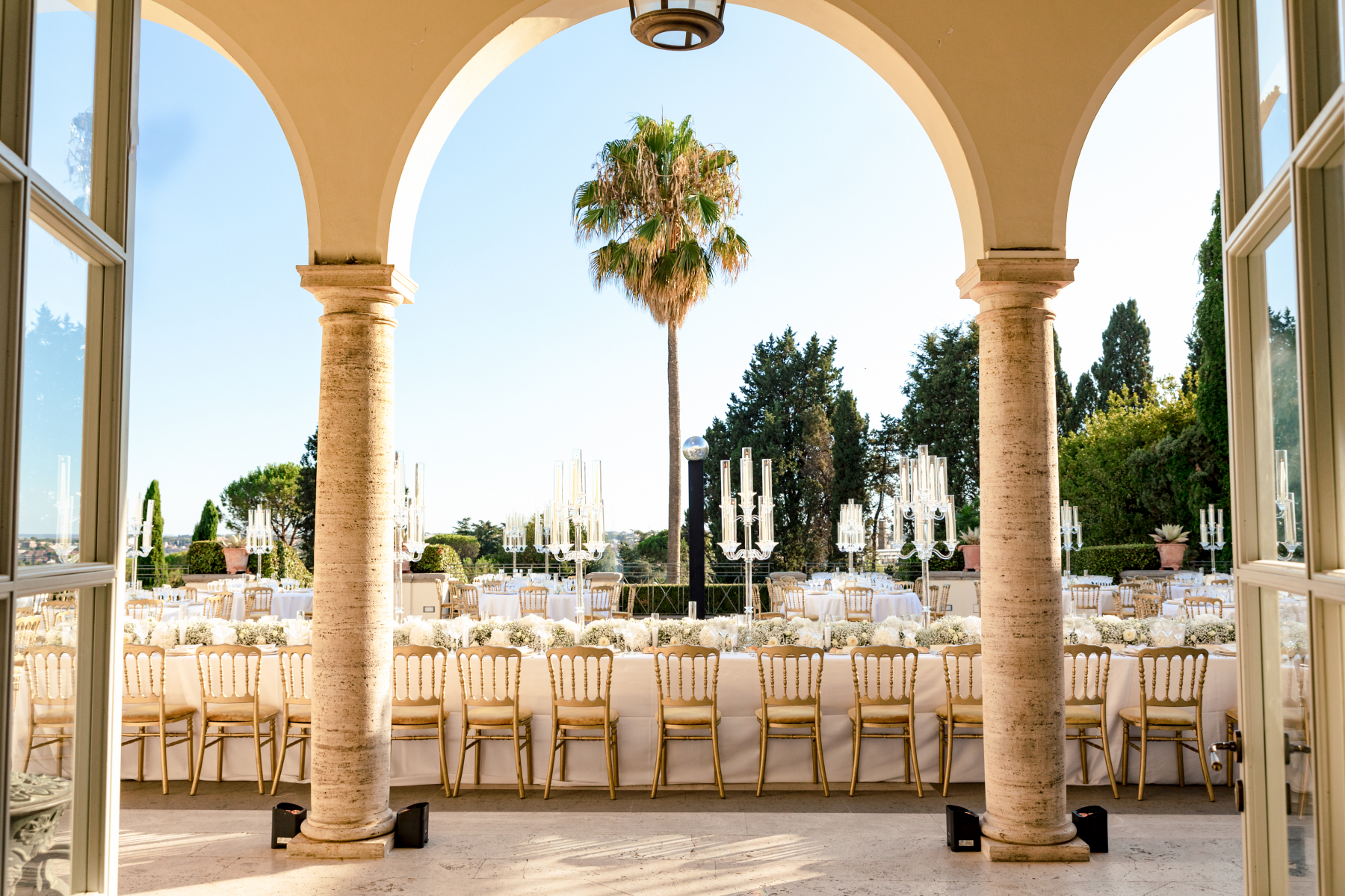 Yara and Gabriel's Destination Wedding at the Villa Miani, Italy photo