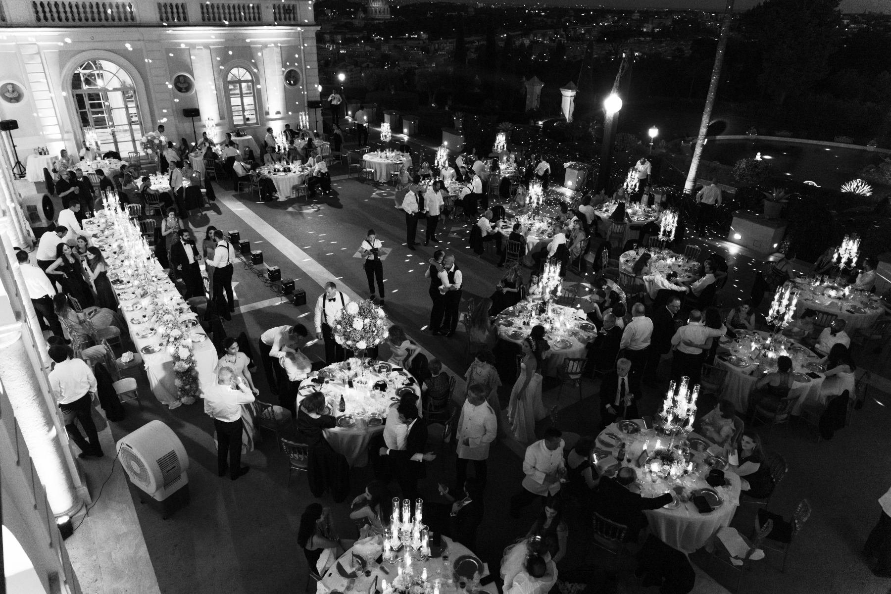 Yara and Gabriel's Destination Wedding at the Villa Miani, Italy photo