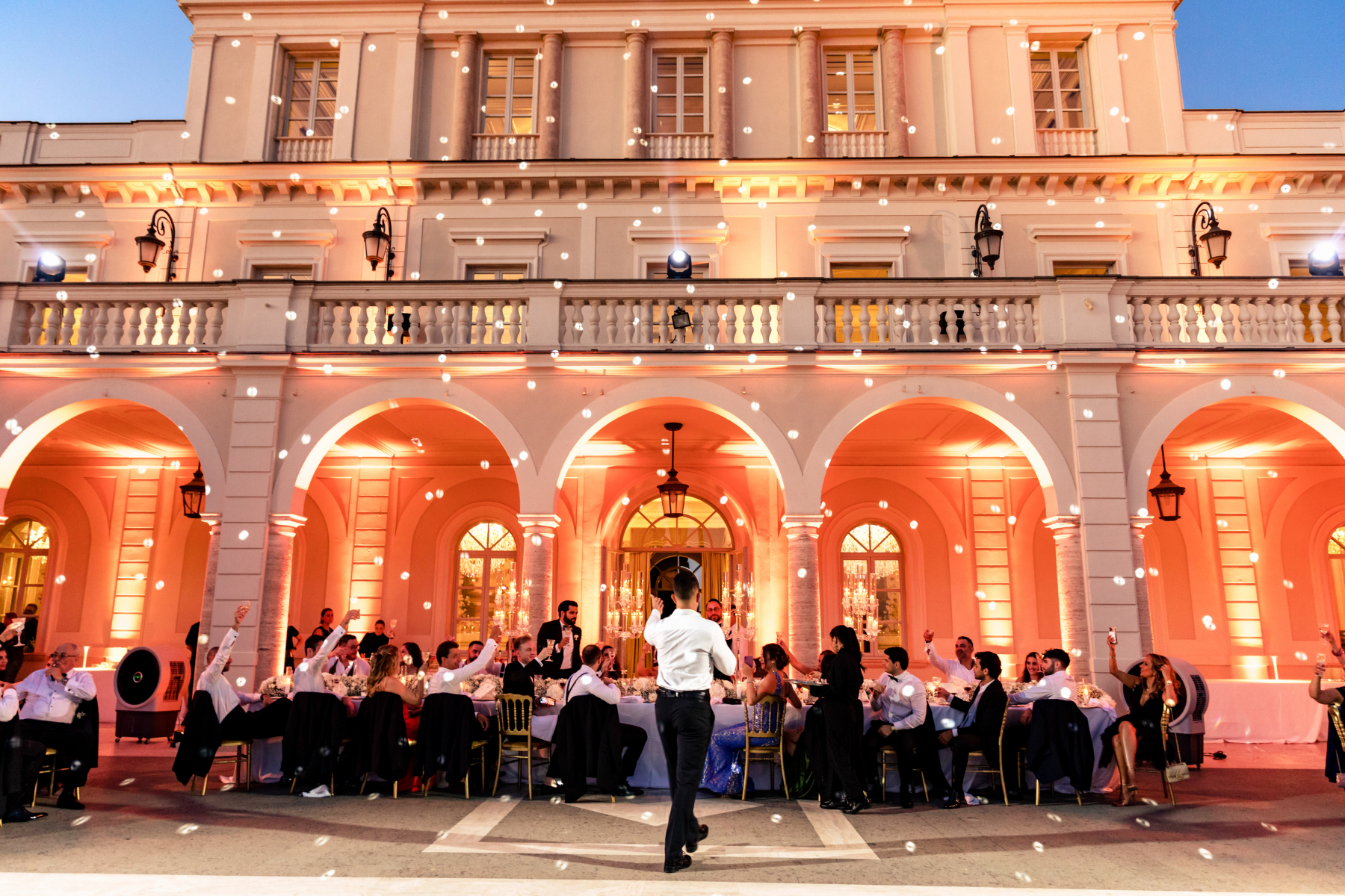 Yara and Gabriel's Destination Wedding at the Villa Miani, Italy photo
