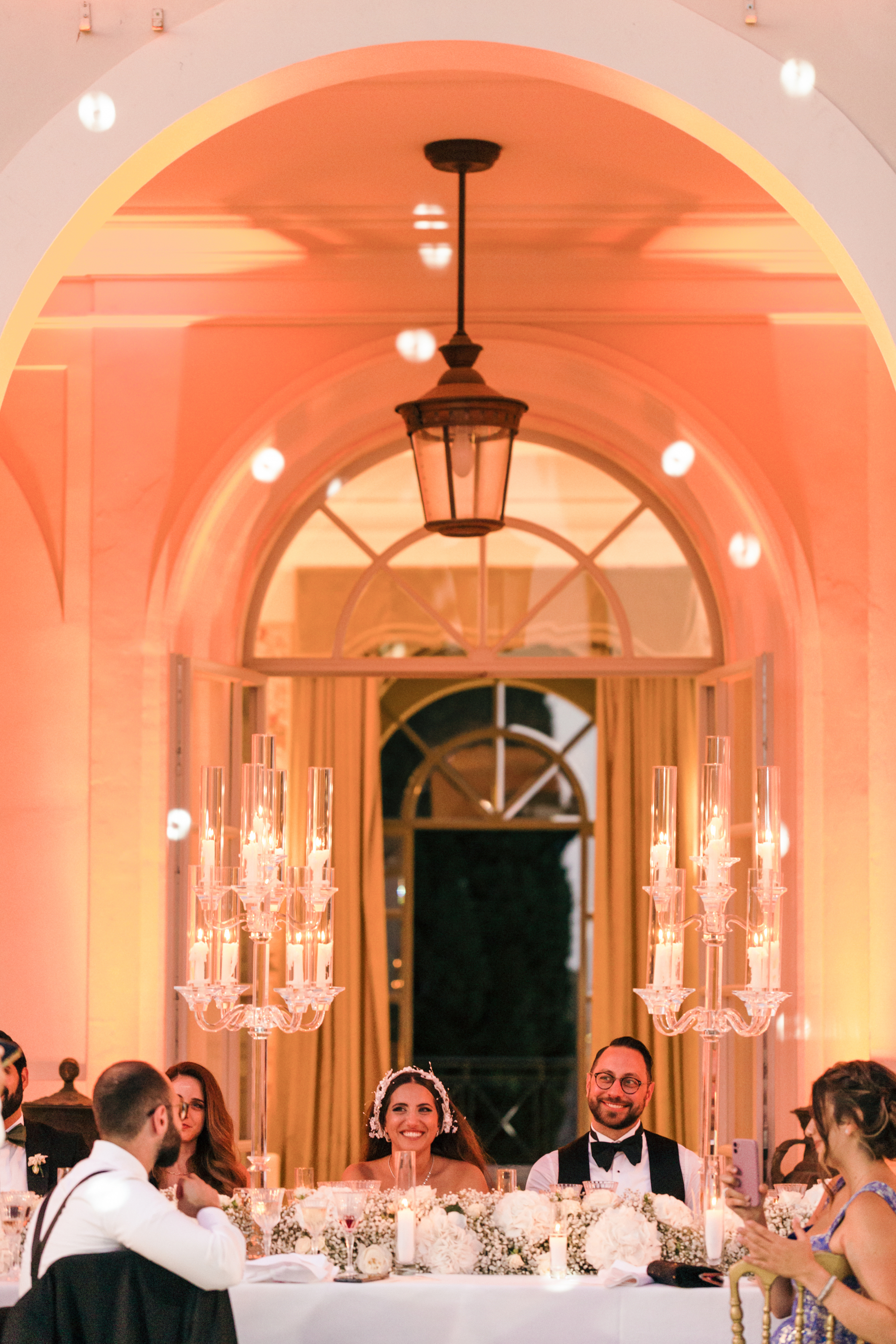 Yara and Gabriel's Destination Wedding at the Villa Miani, Italy photo