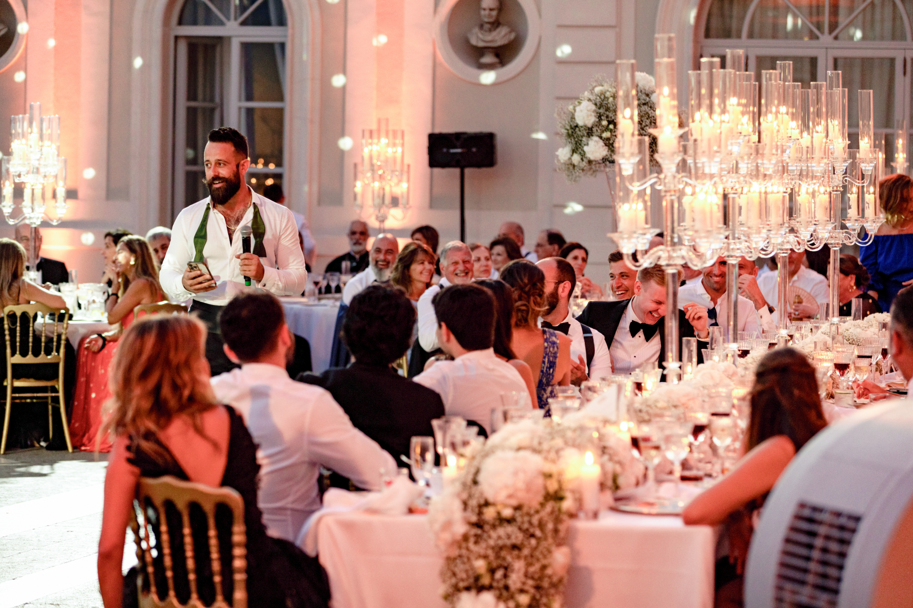 Yara and Gabriel's Destination Wedding at the Villa Miani, Italy photo