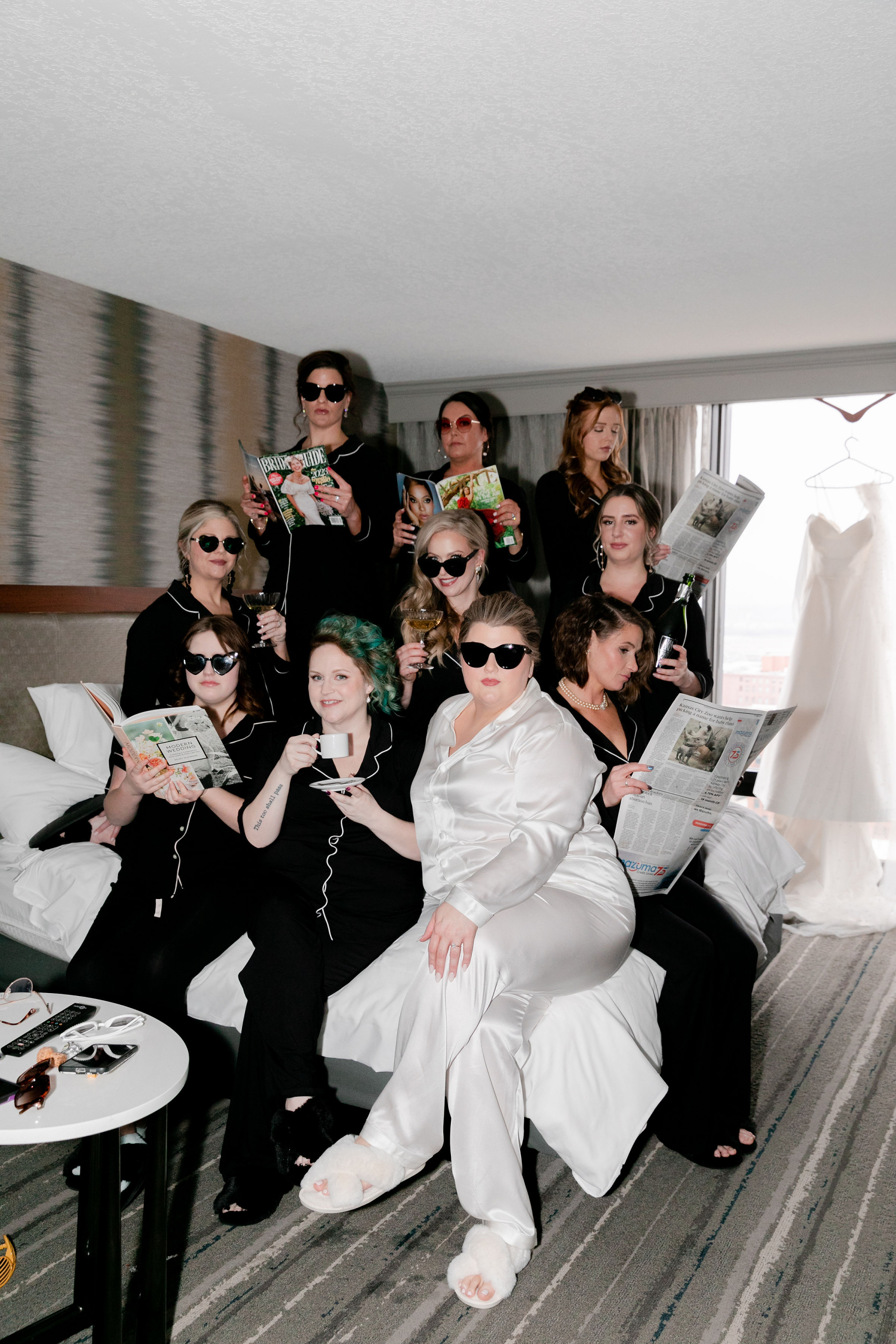 Intimate Elegance: Jenelle &amp; Andrew's Modern Wedding  photo