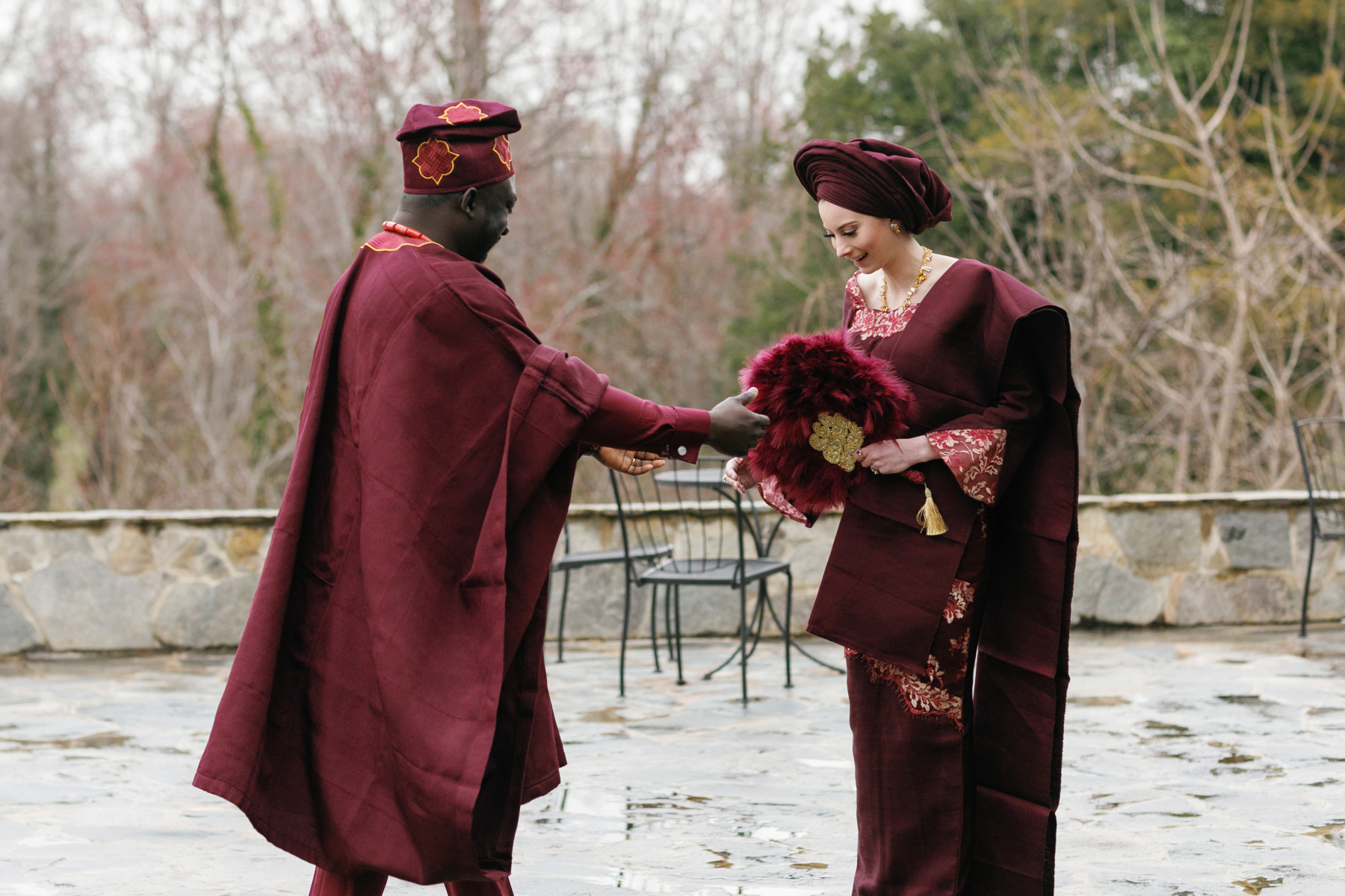 Fusion of Cultures: Samantha &amp; George's Elegant Wedding at Poplar Springs Manor photo