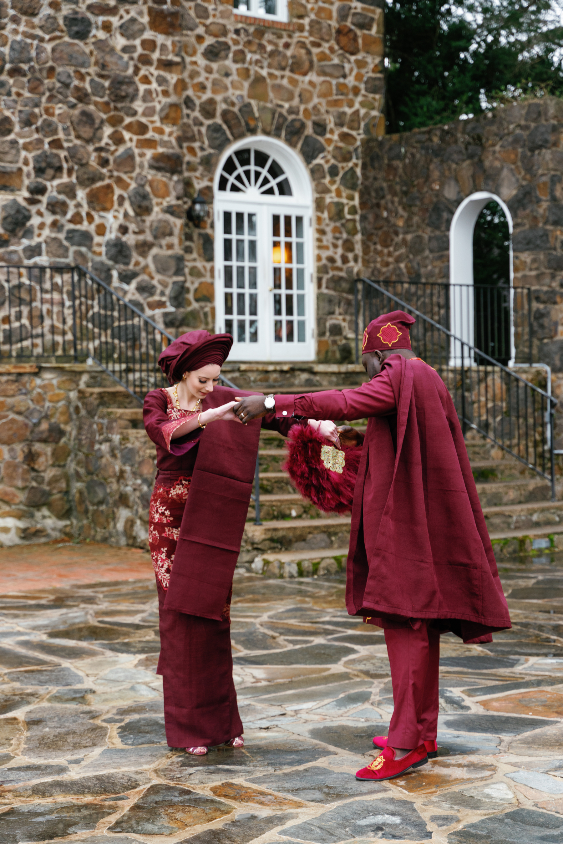 Fusion of Cultures: Samantha &amp; George's Elegant Wedding at Poplar Springs Manor photo