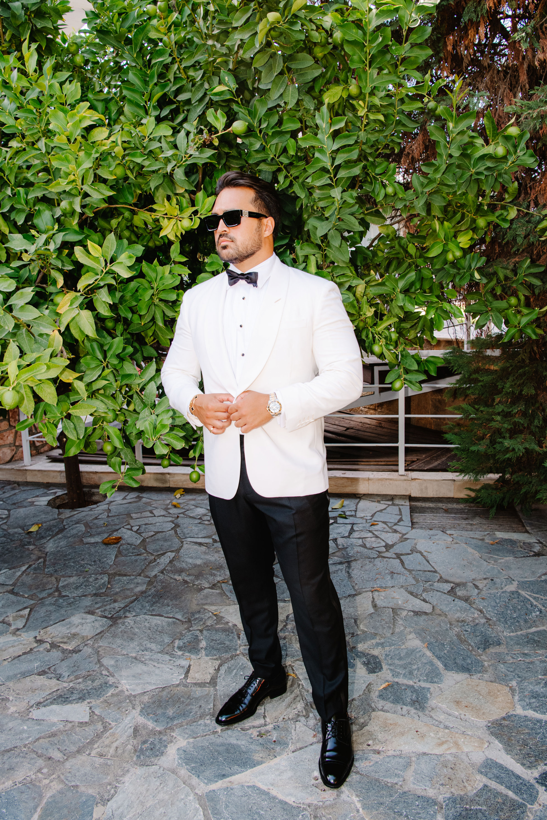 Despina and Aaron's Destination Wedding at the Pyrgos Petreza photo