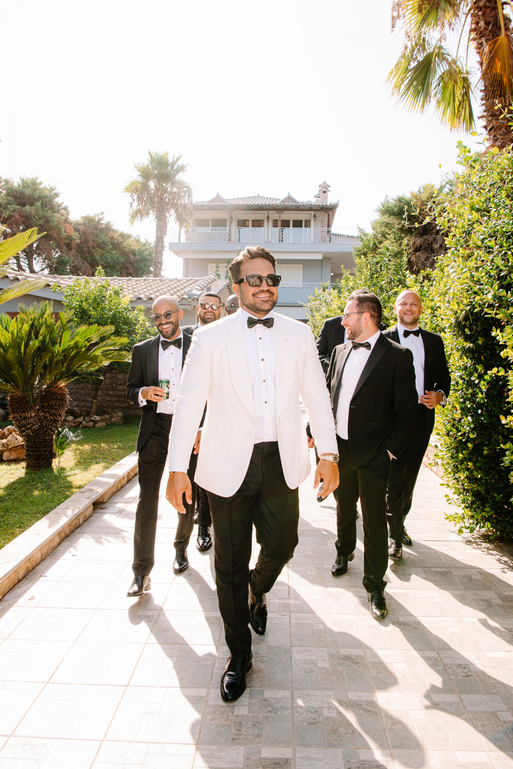 Despina and Aaron's Destination Wedding at the Pyrgos Petreza photo