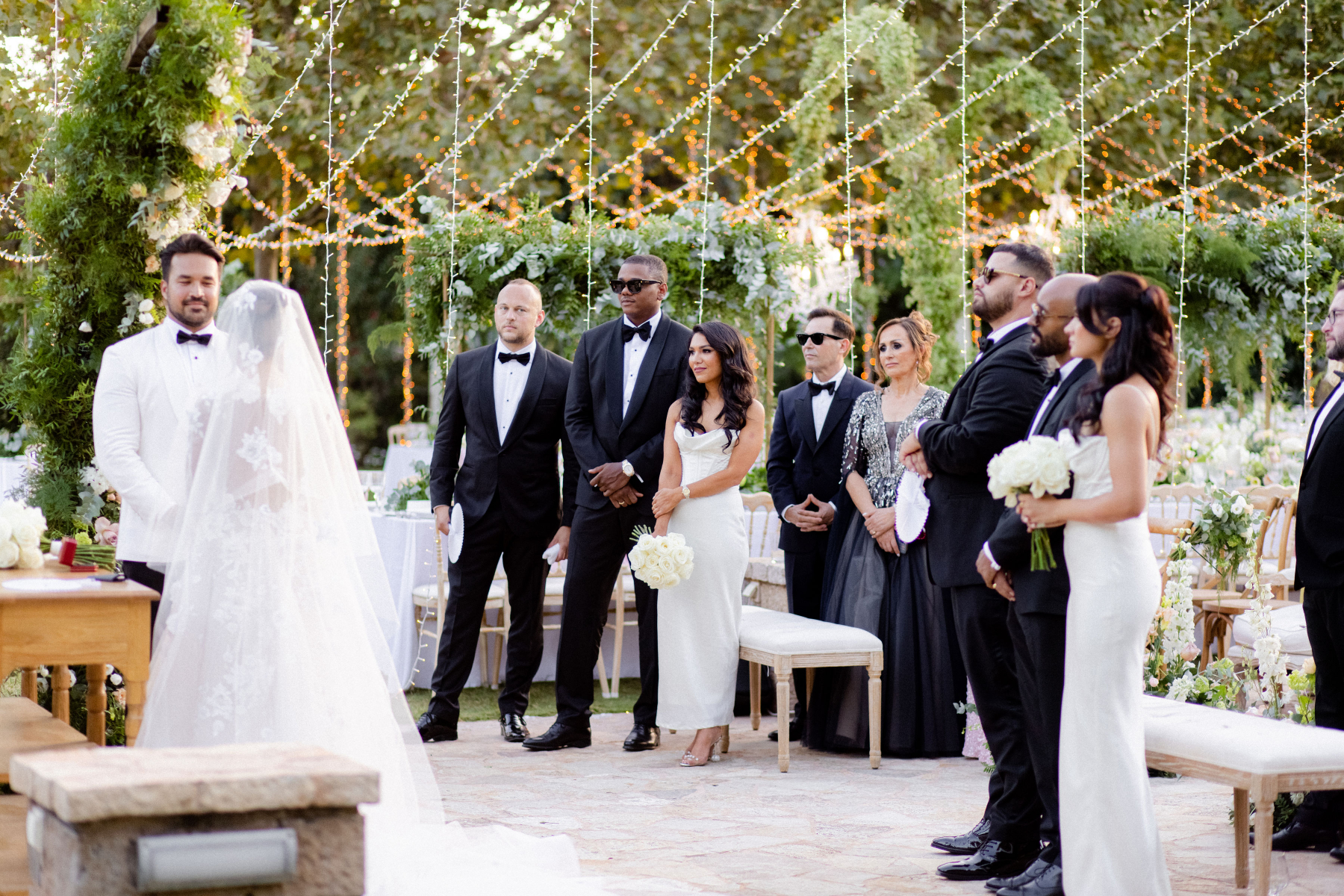 Despina and Aaron's Destination Wedding at the Pyrgos Petreza photo