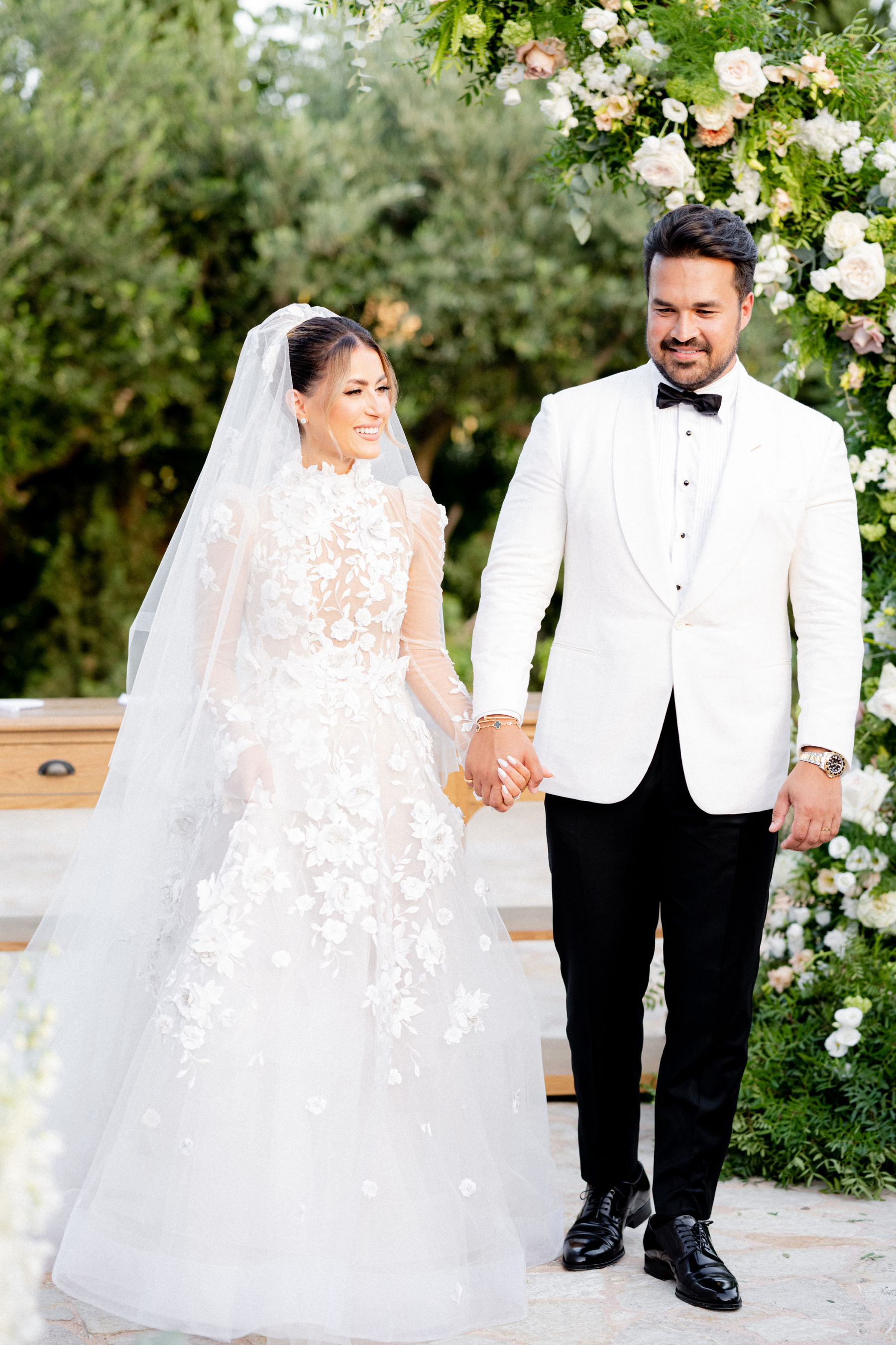 Despina and Aaron's Destination Wedding at the Pyrgos Petreza photo