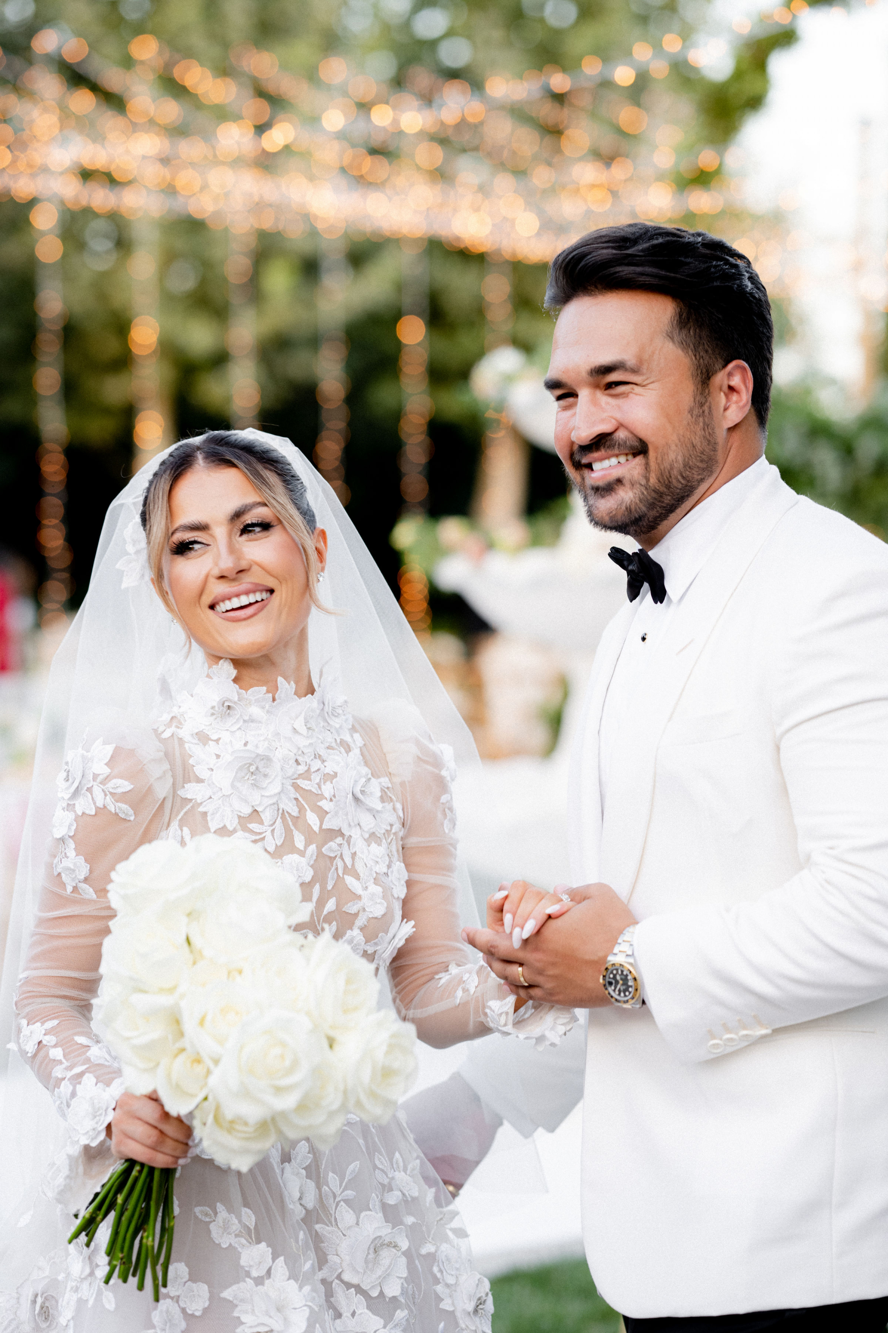 Despina and Aaron's Destination Wedding at the Pyrgos Petreza photo