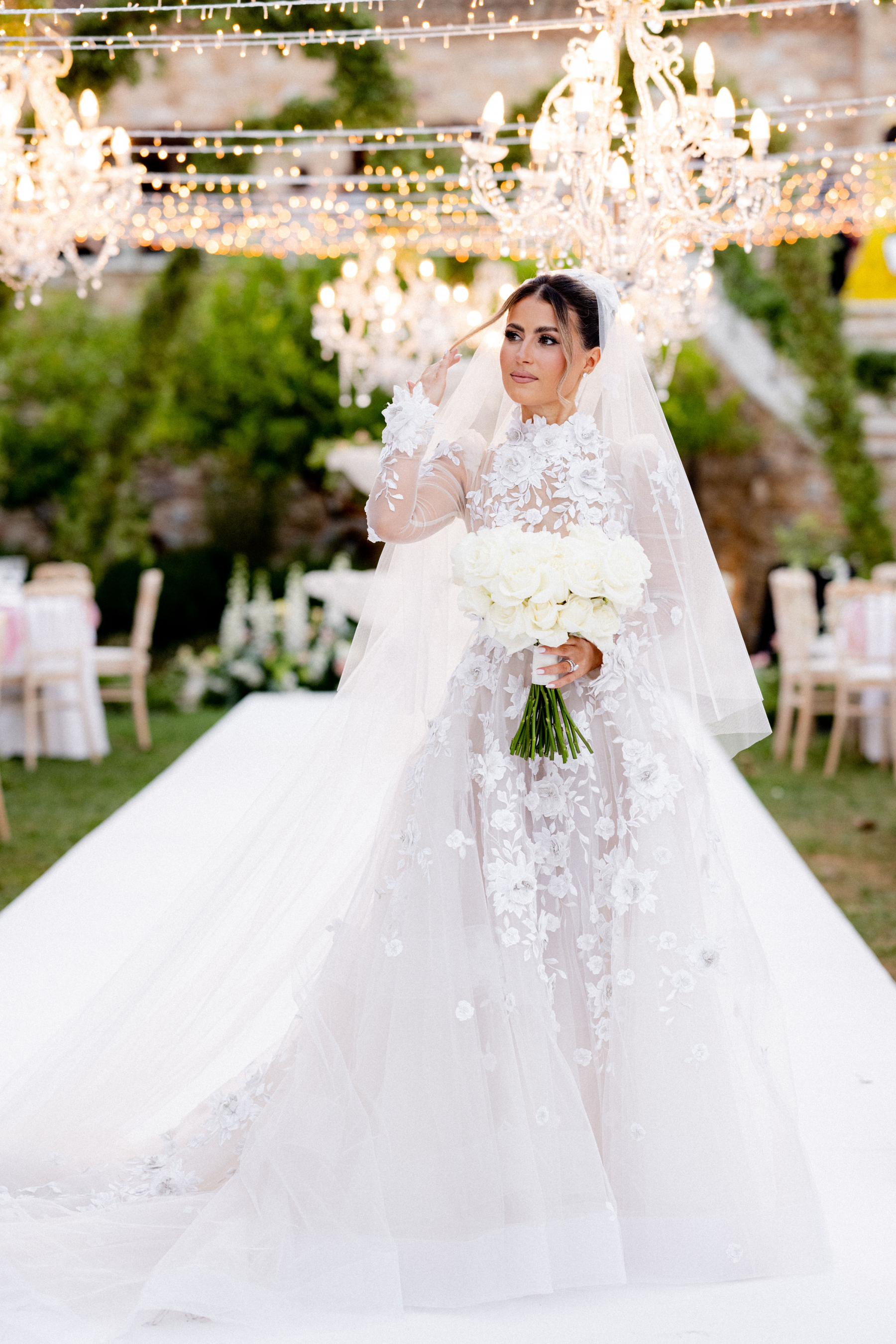 Despina and Aaron's Destination Wedding at the Pyrgos Petreza photo