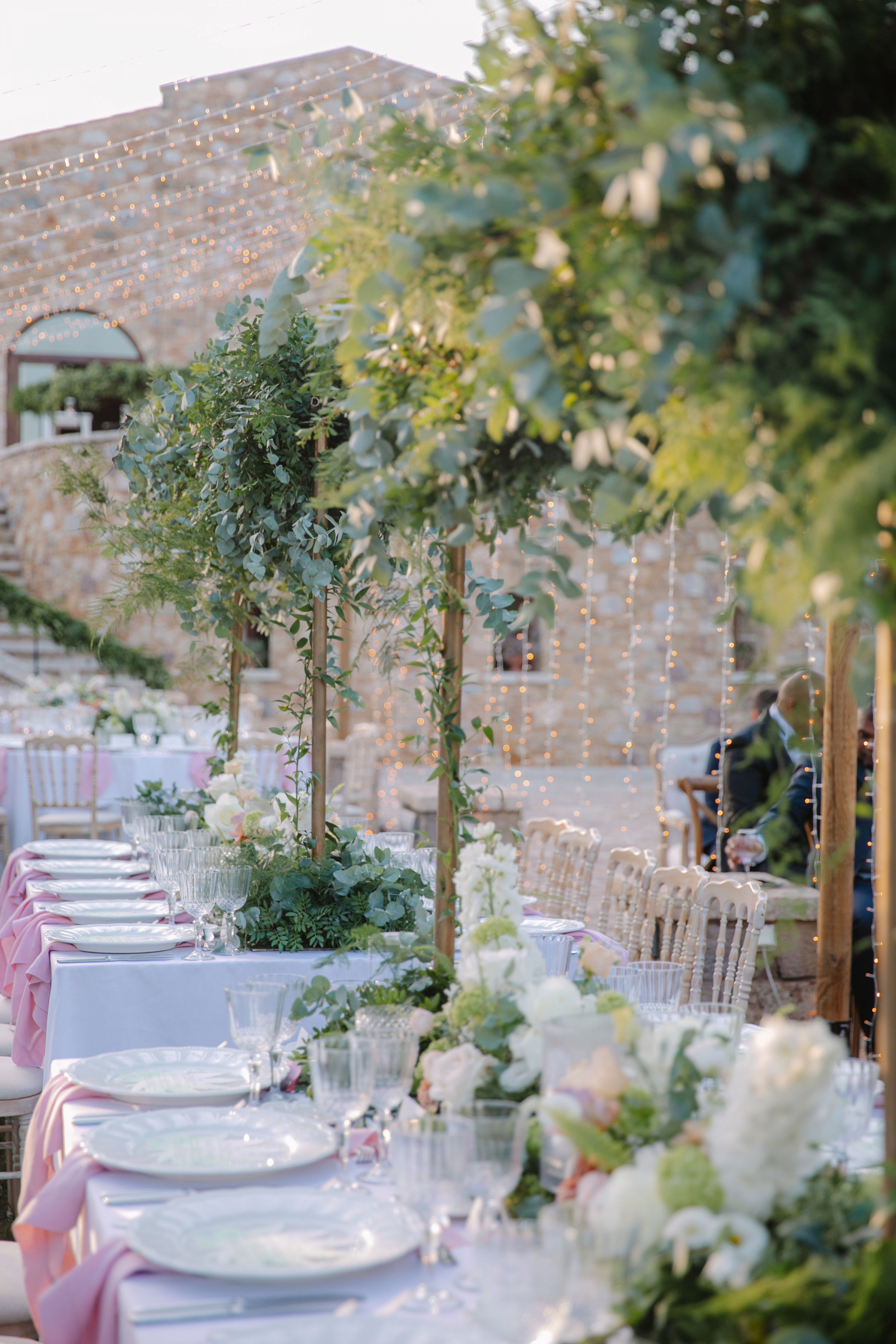 Despina and Aaron's Destination Wedding at the Pyrgos Petreza photo