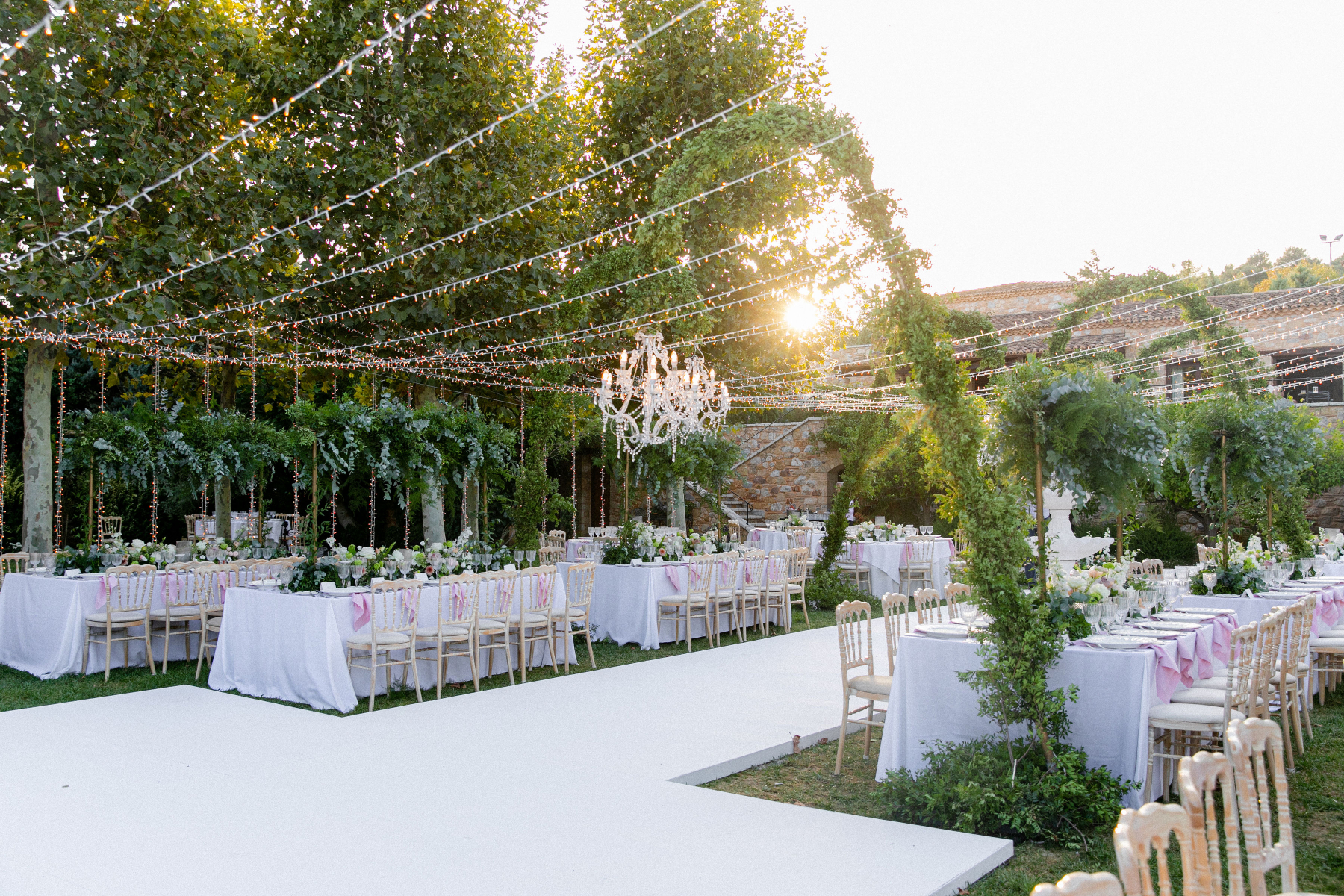 Despina and Aaron's Destination Wedding at the Pyrgos Petreza photo