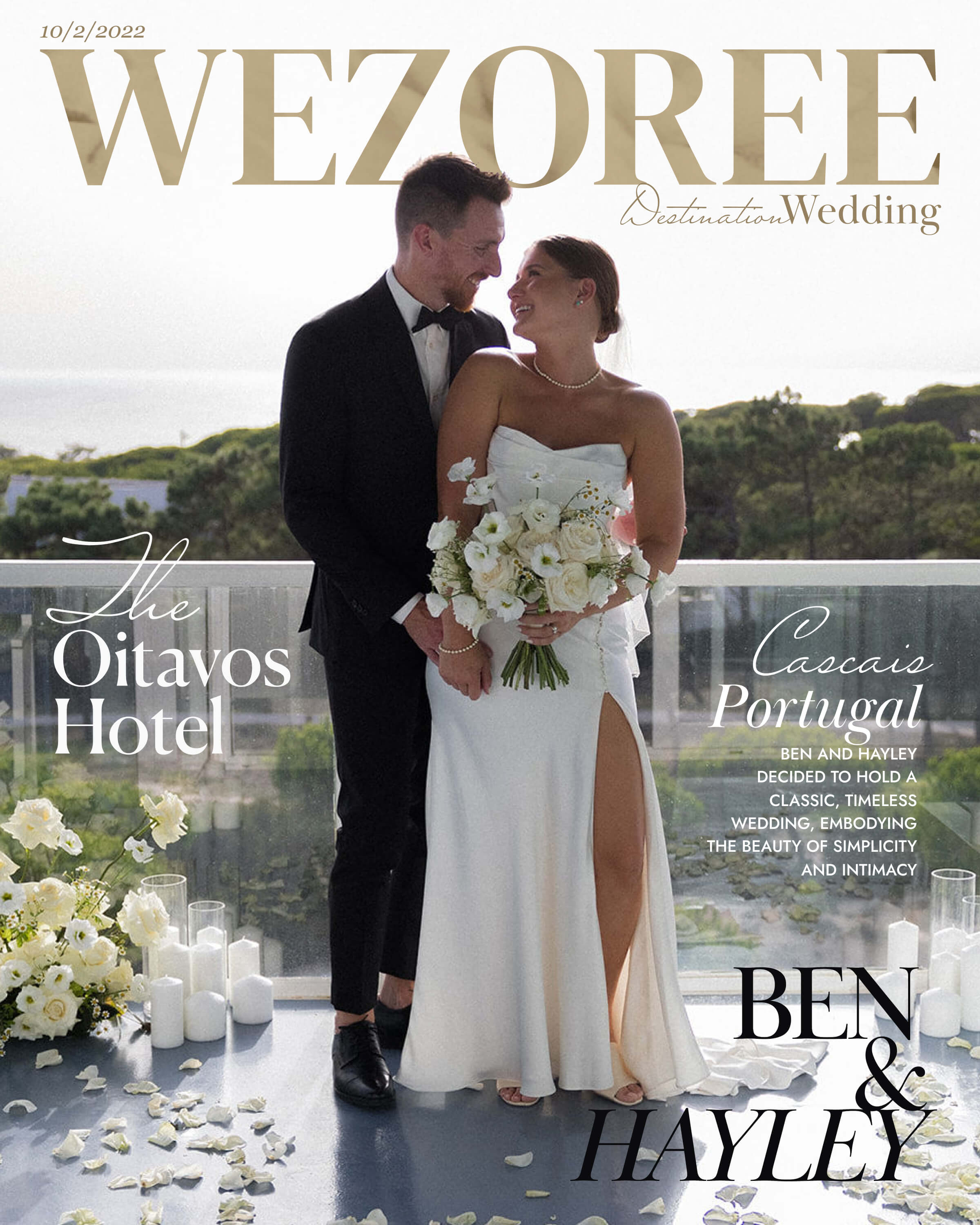 Eloping in Elegance: Ben and Hayley's Personal and Intimate Wedding in Cascais, Portugal Eloping in Elegance: Ben and Hayley's Personal and Intimate Wedding in Cascais, Portugal photo