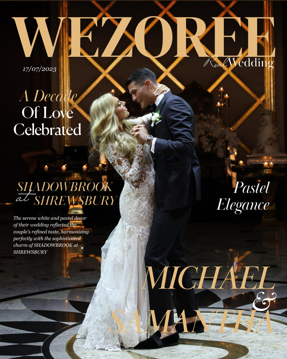 A Decade of Love Celebrated: Samantha and Michael's Grand Wedding at the Shadowbrook at Shrewsbury A Decade of Love Celebrated: Samantha and Michael's Grand Wedding at the Shadowbrook at Shrewsbury photo