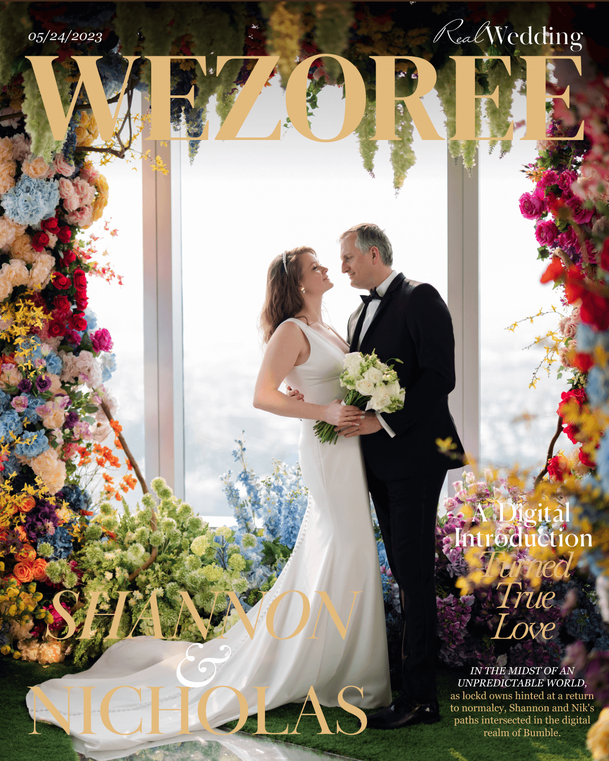 Shannon & Nicholas: A Digital Introduction Turned True Love Shannon & Nicholas: A Digital Introduction Turned True Love photo