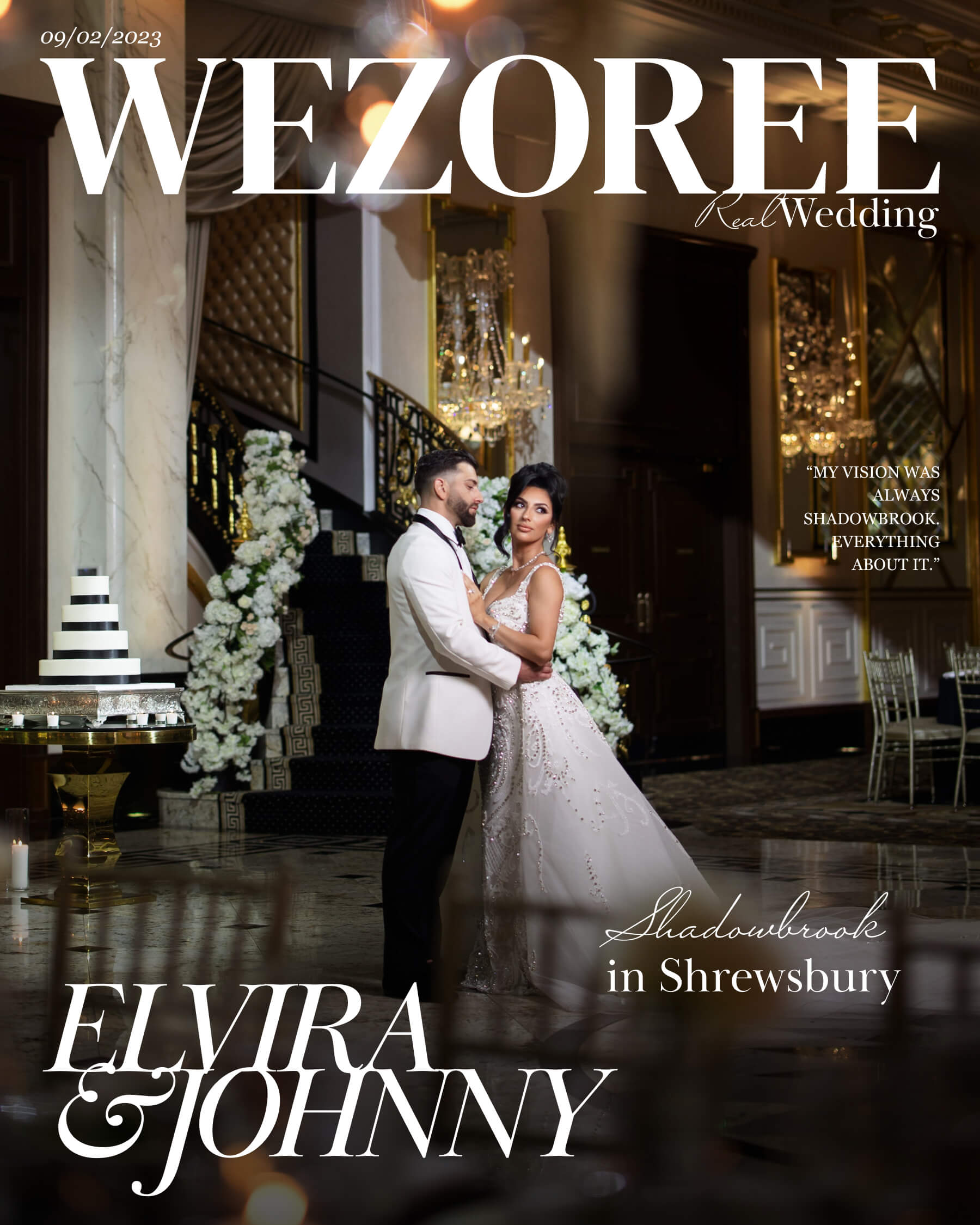 Whimsical Wedding: Elvira & Johnny's Grand Affair at Shadowbrook, Shrewsbury Whimsical Wedding: Elvira & Johnny's Grand Affair at Shadowbrook, Shrewsbury photo