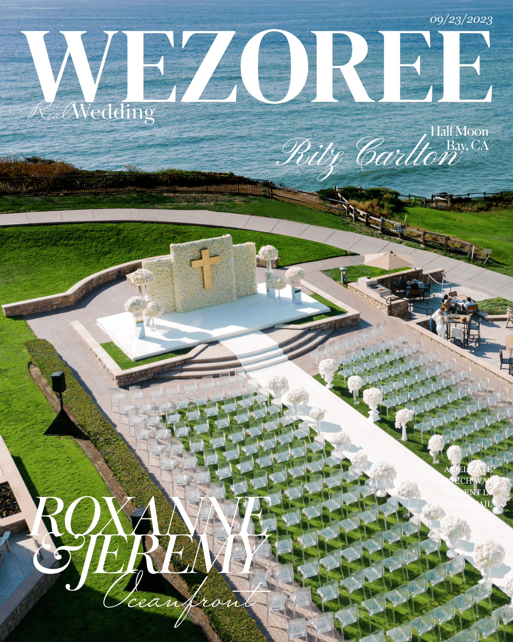 Roxanne & Jeremy's Oceanfront I Do's at Ritz Carlton, Half Moon Bay Roxanne & Jeremy's Oceanfront I Do's at Ritz Carlton, Half Moon Bay photo