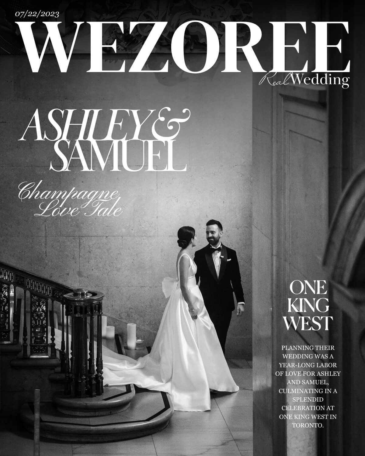 Champagne and Chandeliers: Ashley & Samuel's Love Tale at One King West Champagne and Chandeliers: Ashley & Samuel's Love Tale at One King West photo